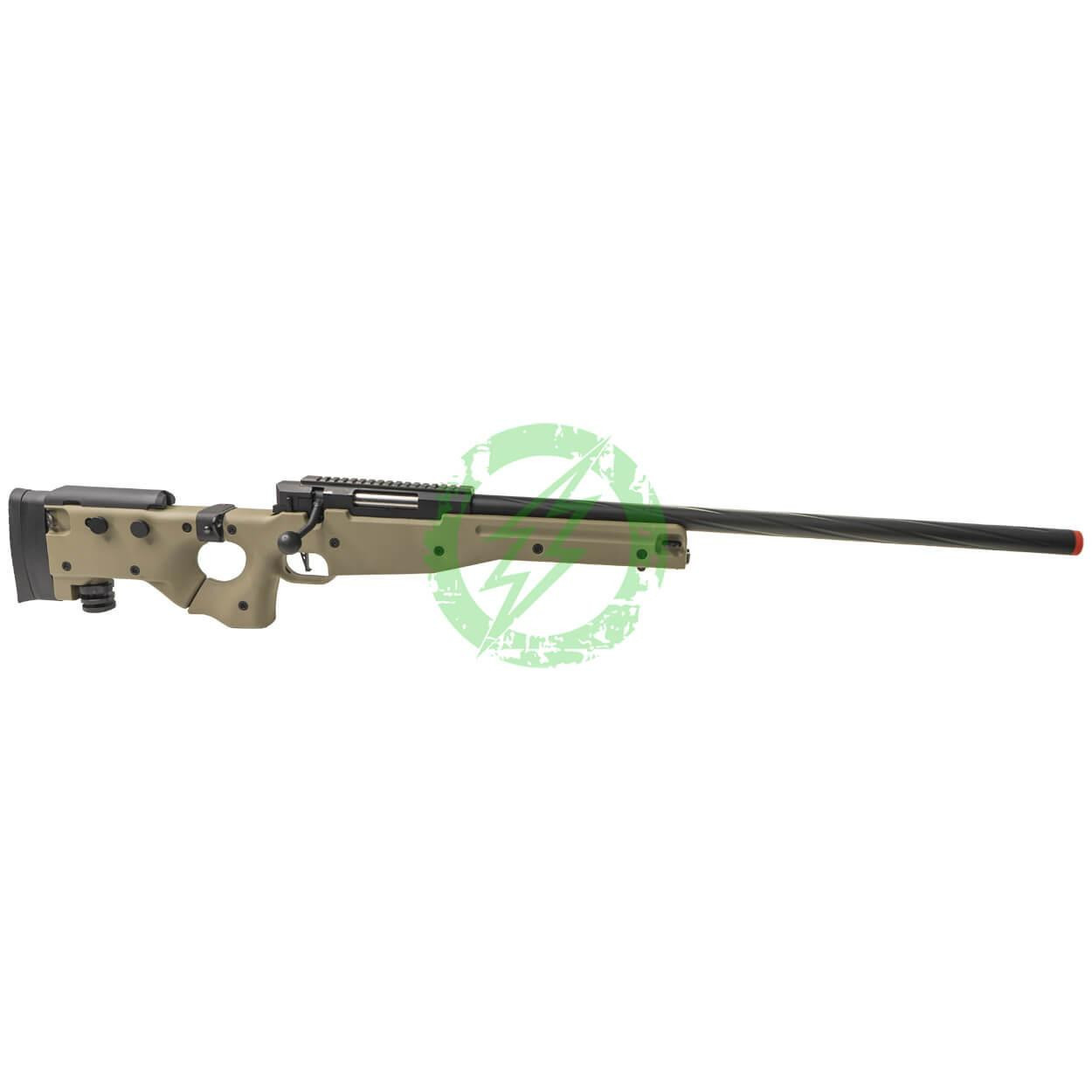  Specna Arms SA-S14 EDGE Airsoft Sniper Rifle with Folding Stock and Monopod Black L96 Style 