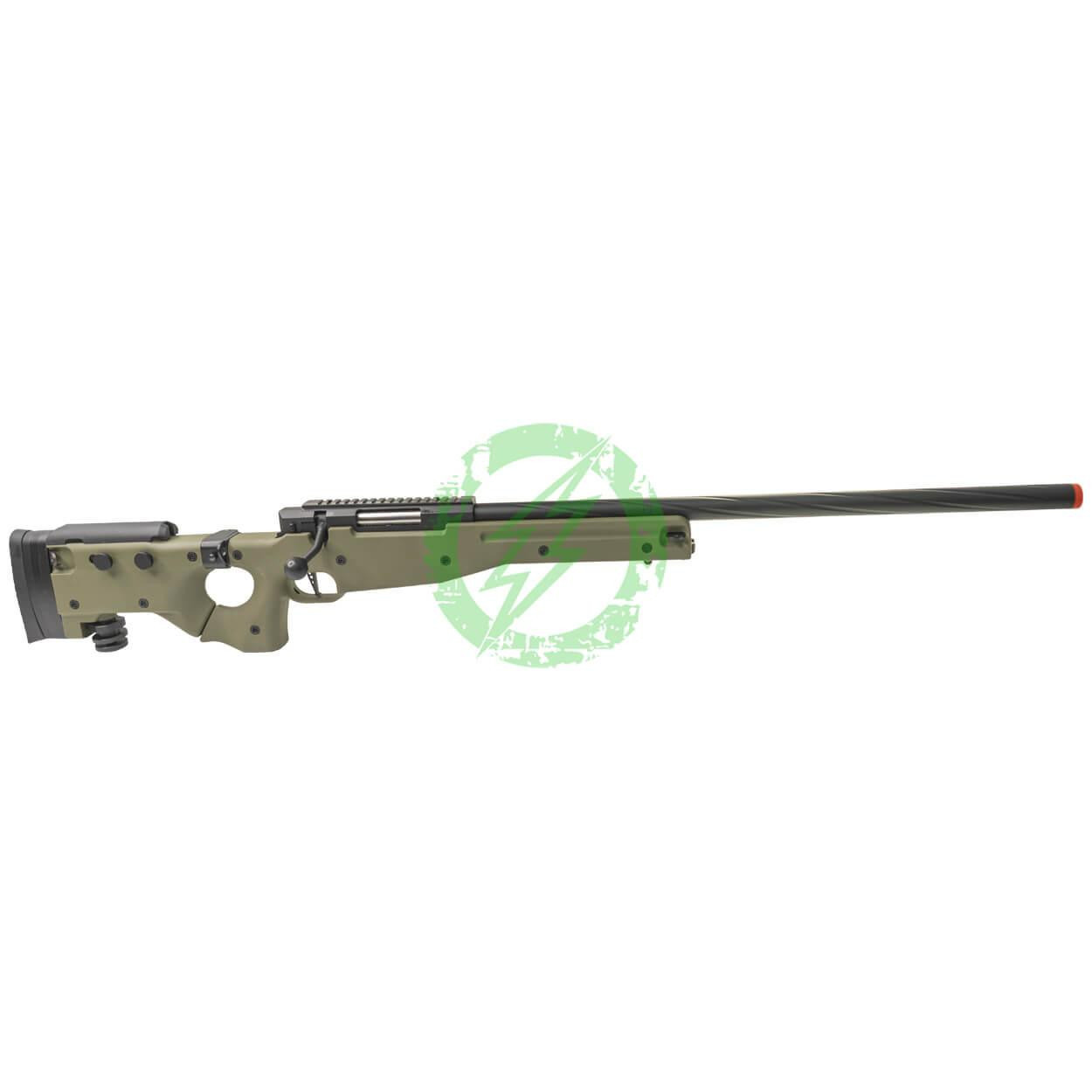  Specna Arms SA-S14 EDGE Airsoft Sniper Rifle with Folding Stock and Monopod Black L96 Style 