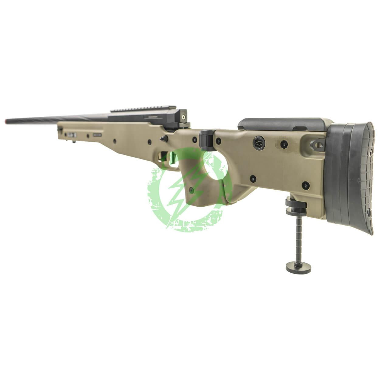  Specna Arms SA-S14 EDGE Airsoft Sniper Rifle with Folding Stock and Monopod Black L96 Style 