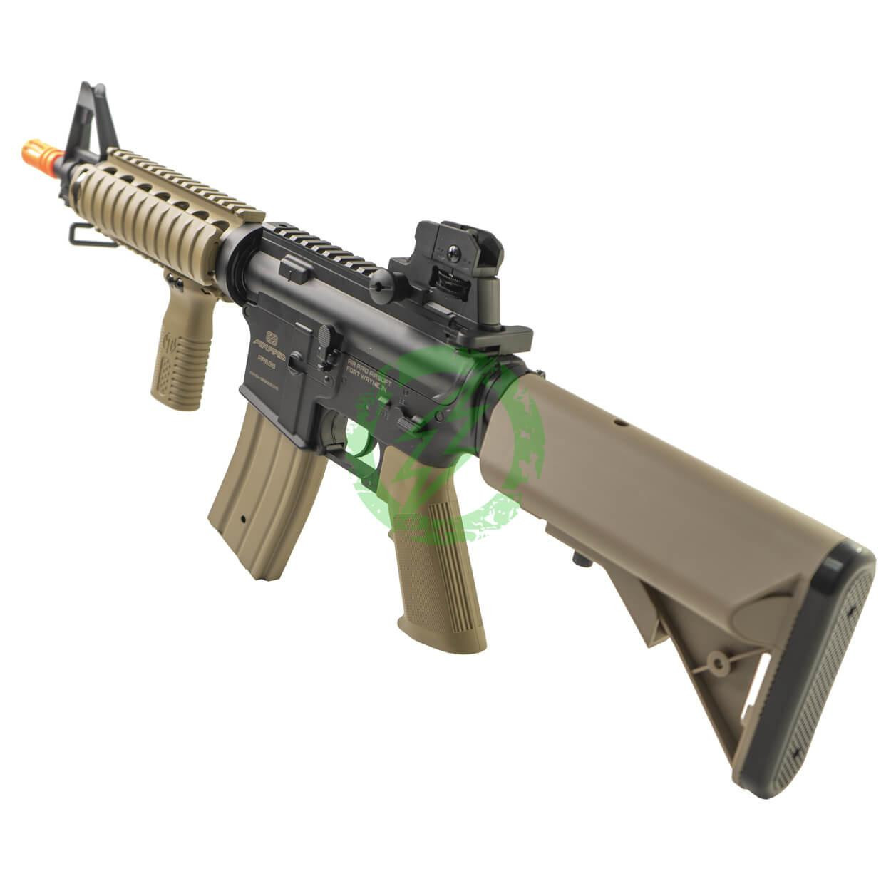  Air Raid AR6BB AEG with Front Grip | Black & Tan 