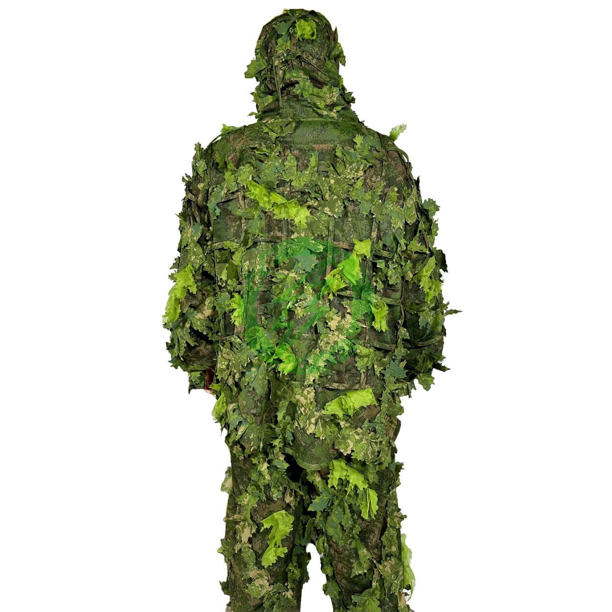 Kicking Mustang Ghillie Suit Full Coverage Green Camo