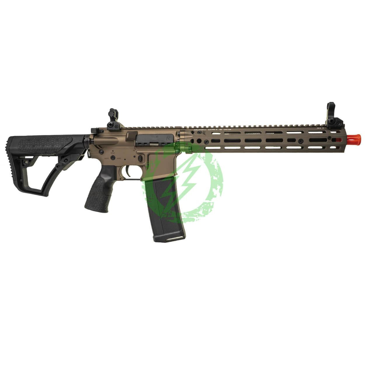  EMG Daniel Defense Licensed DDM4A1 RIII Airsoft AEG Rifle w/ CYMA Platinum Gearbox | Flat Dark Earth / 400 FPS 