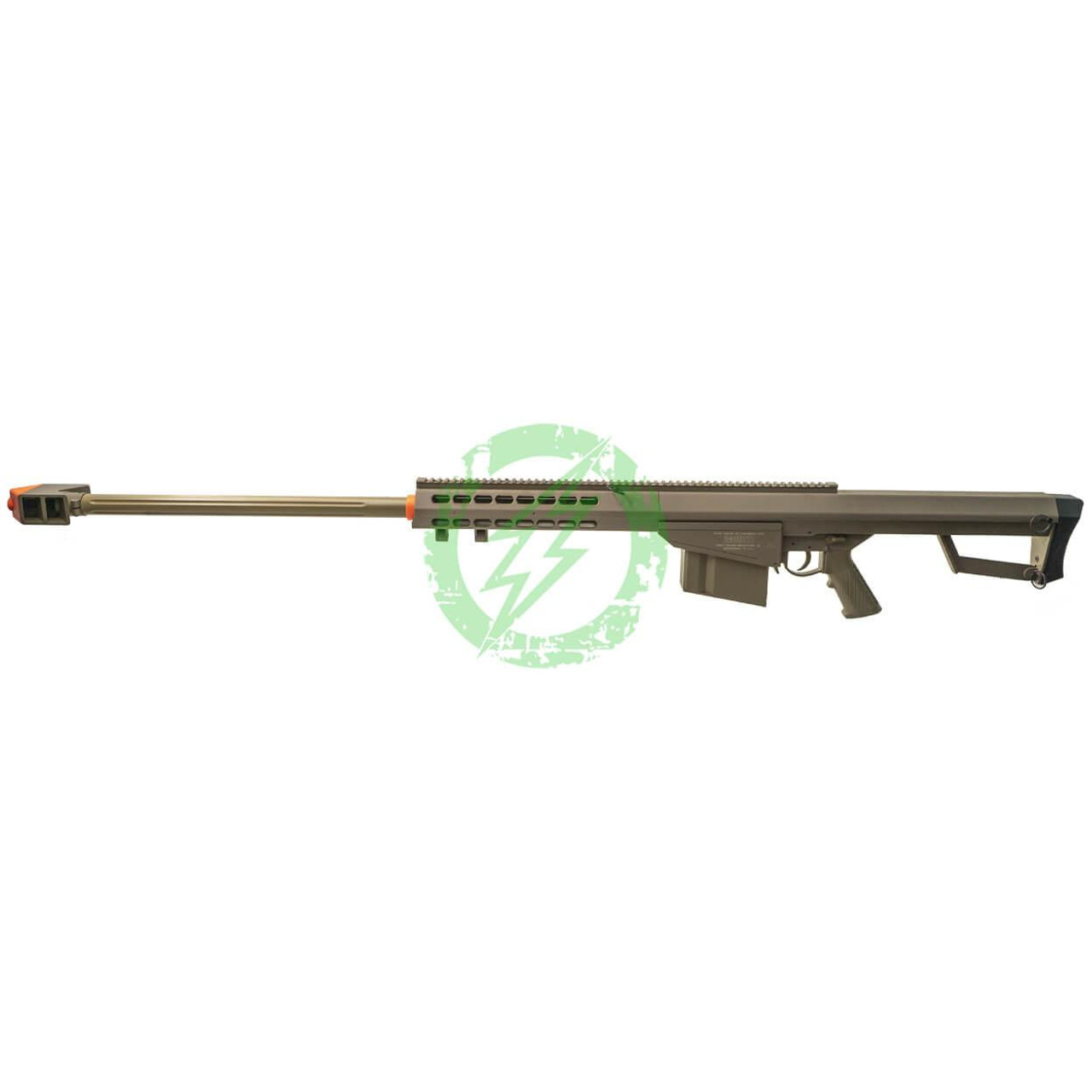  Matrix Barrett Licensed M82A1 Bolt Action Airsoft Sniper Rifle | Desert Earth 