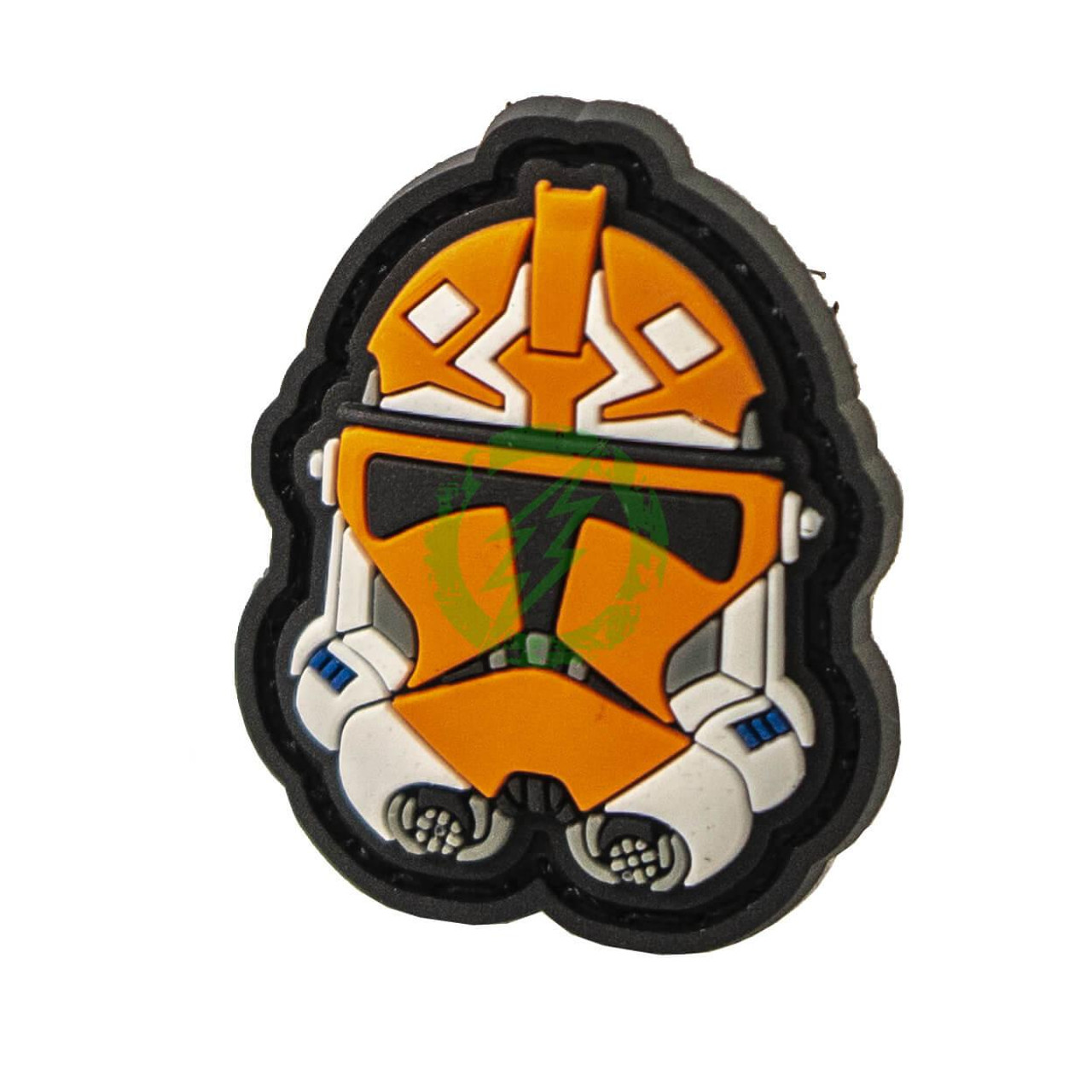Who Shot First Republic Commando Clone Trooper Helmet PVC Morale Patch 