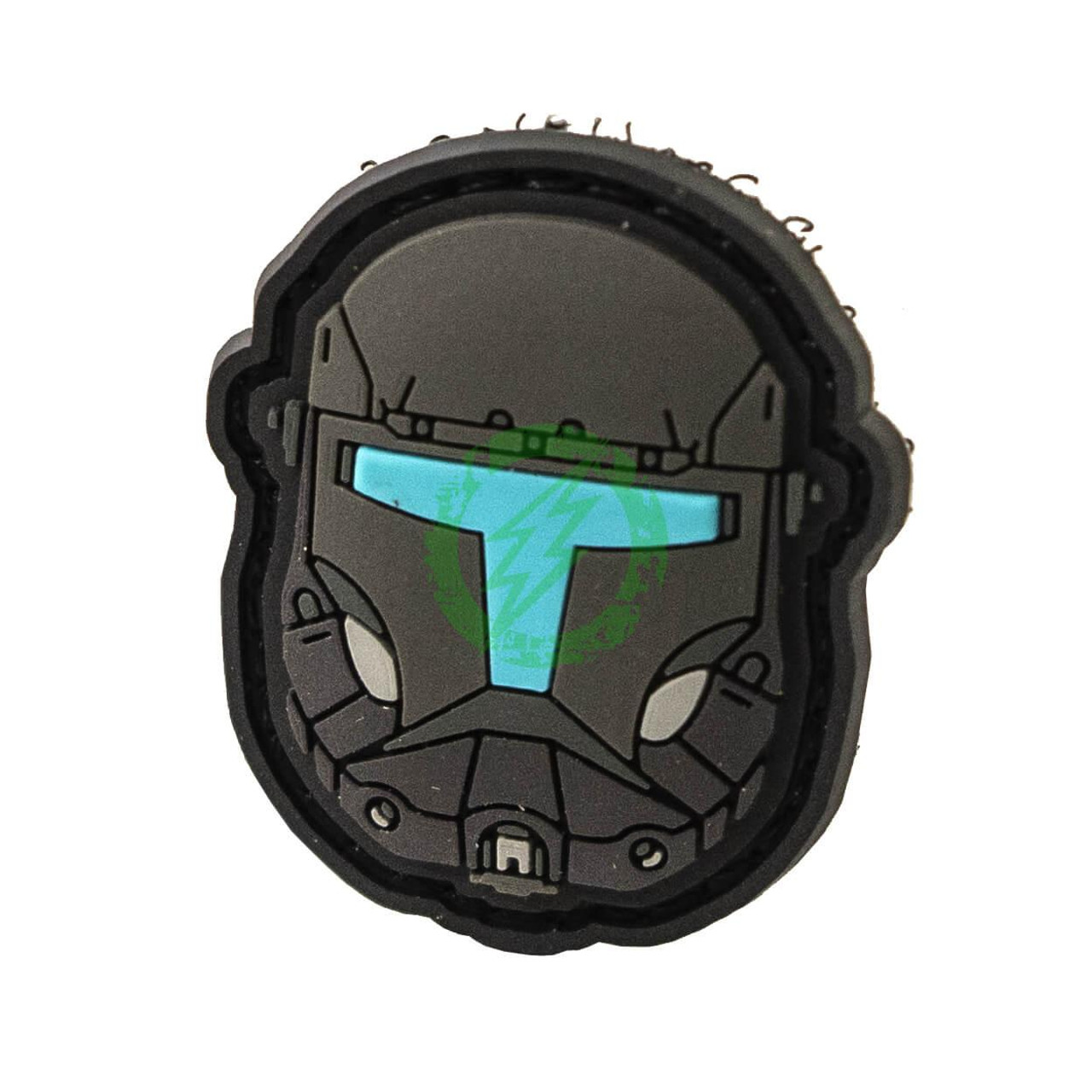 Who Shot First Republic Commando Clone Trooper Helmet PVC Morale Patch 