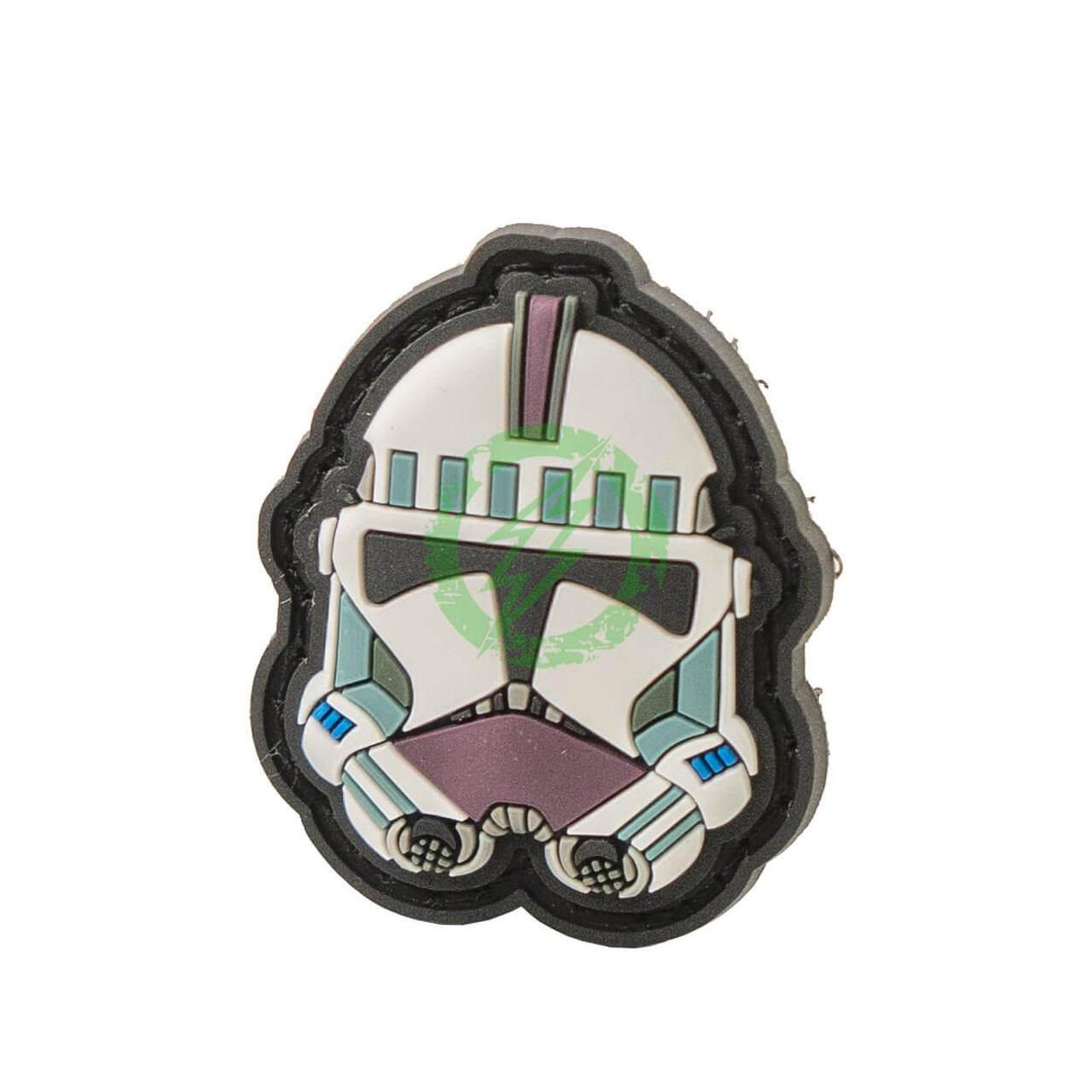  Who Shot First Republic Commando Clone Trooper Helmet PVC Morale Patch 