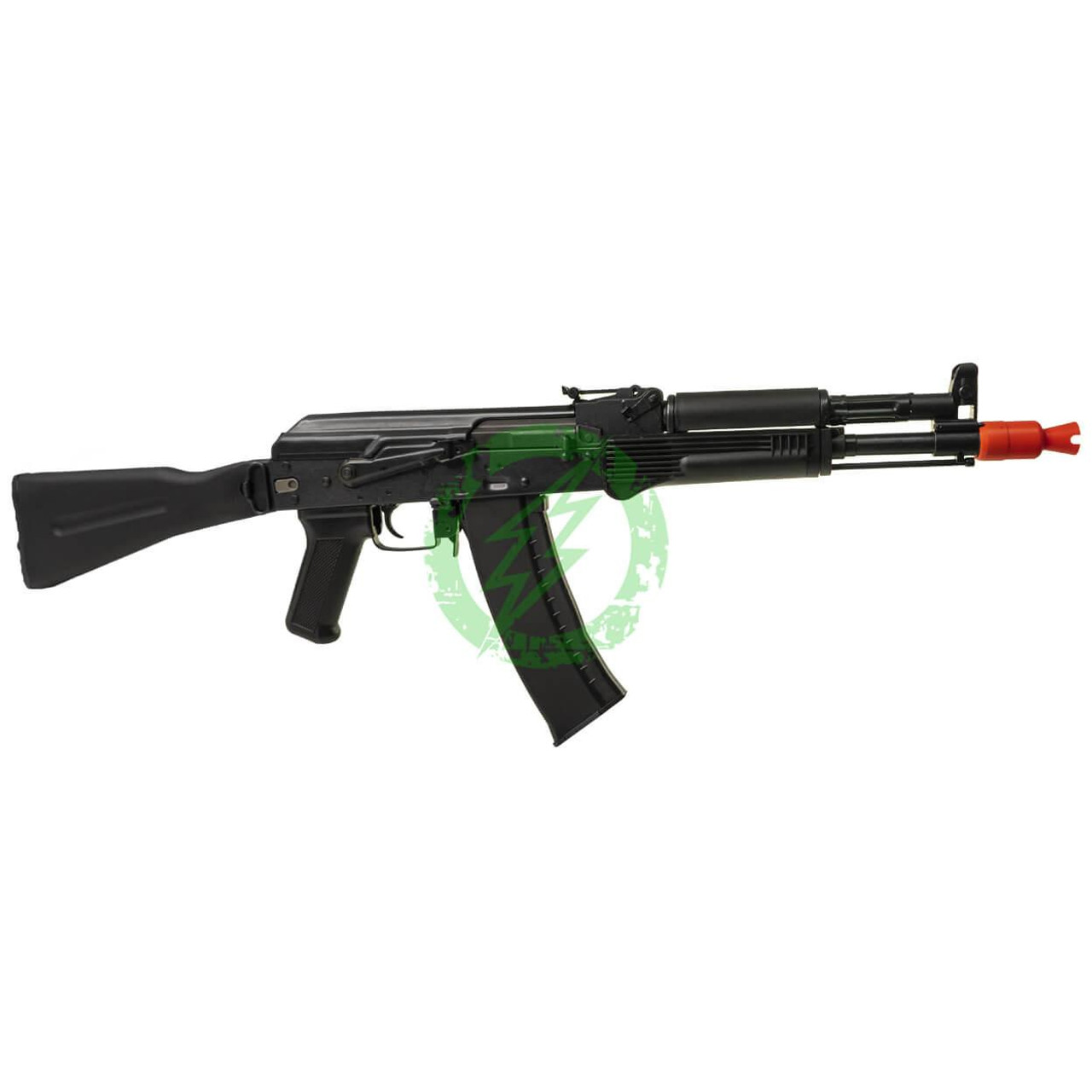  E&L Airsoft ELAK105 AEG E-Platinum w/ ASTER SE Compact / Steel Body / Side Folding Stock / AK47 Mag Style 