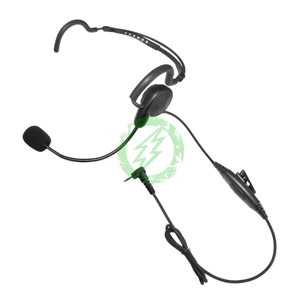  Code Red Headsets CQB-M6 Behind-the-head Headset Motorola Radios with a single pin connector 