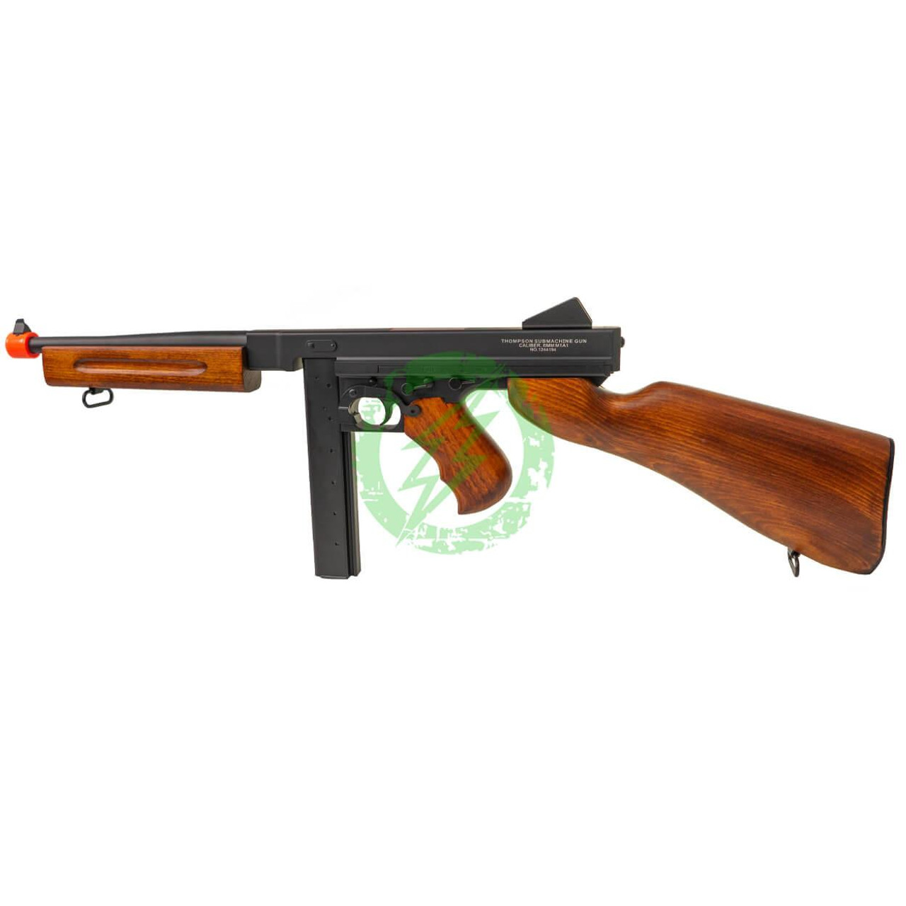 Thompson M1A1 × CAW wood stock Thompson M1A1, Buttstock, Non-USGI, US Made, Unfinished Wood