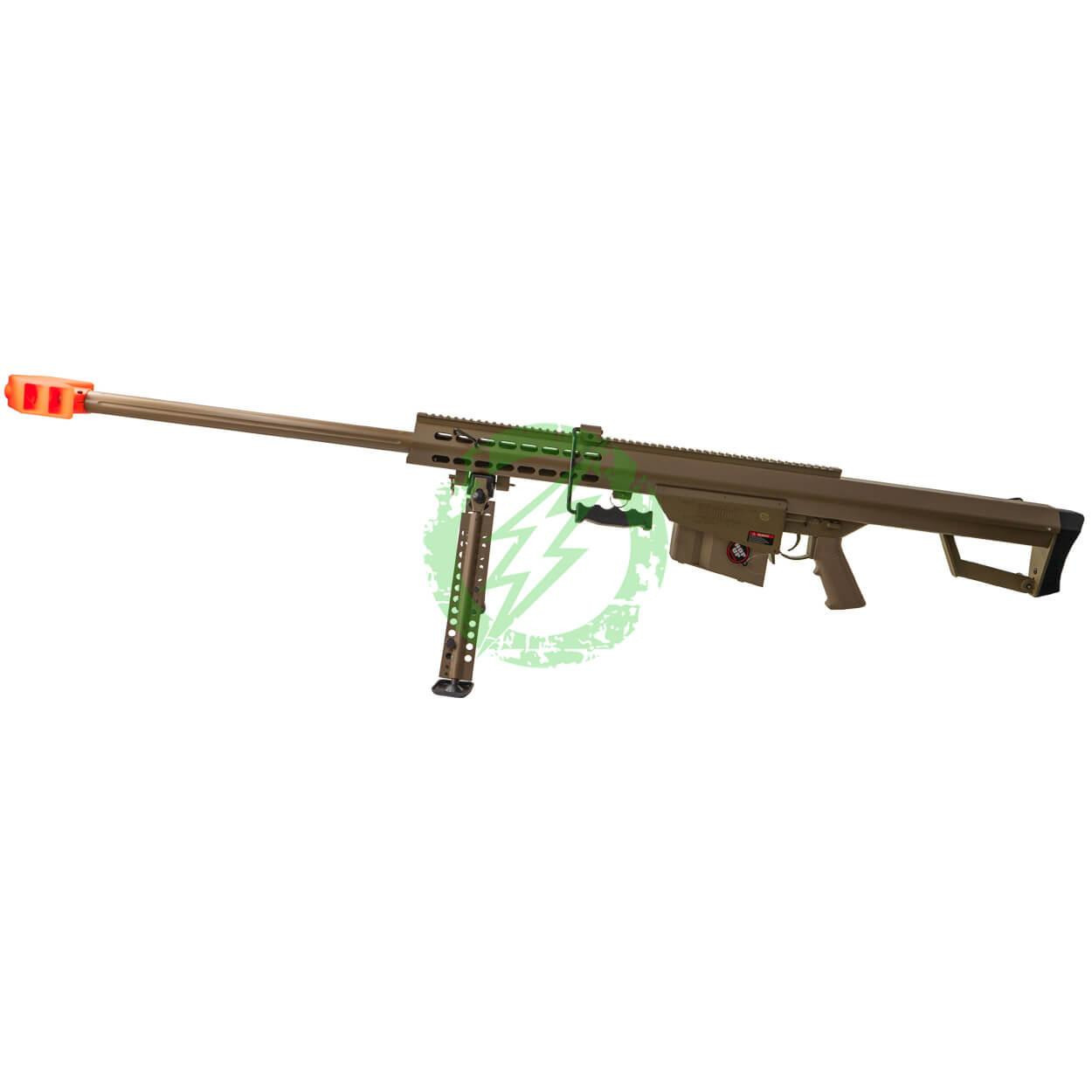  6mmProShop Barrett Licensed M82A1 Bolt Action Sniper Rifle | Tan 
