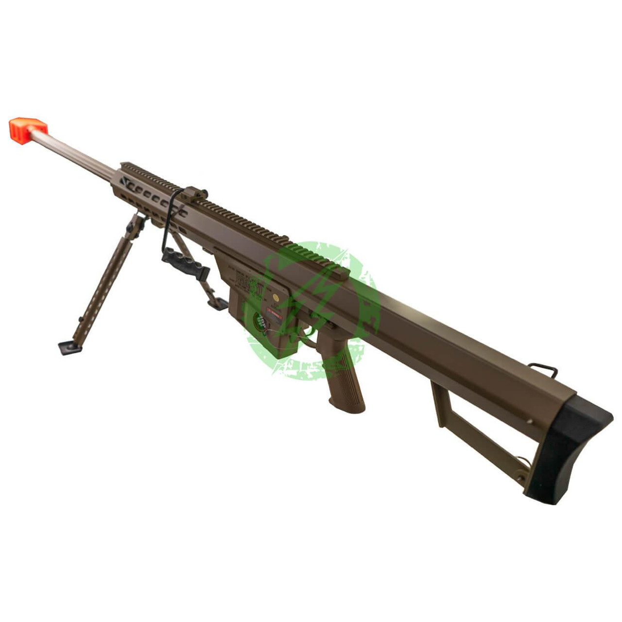 1/3スケール　ミニチュアライフル　BARRETT M82A1　タンカラー Matrix Barrett Licensed M82A1 Bolt Action Airsoft Sniper