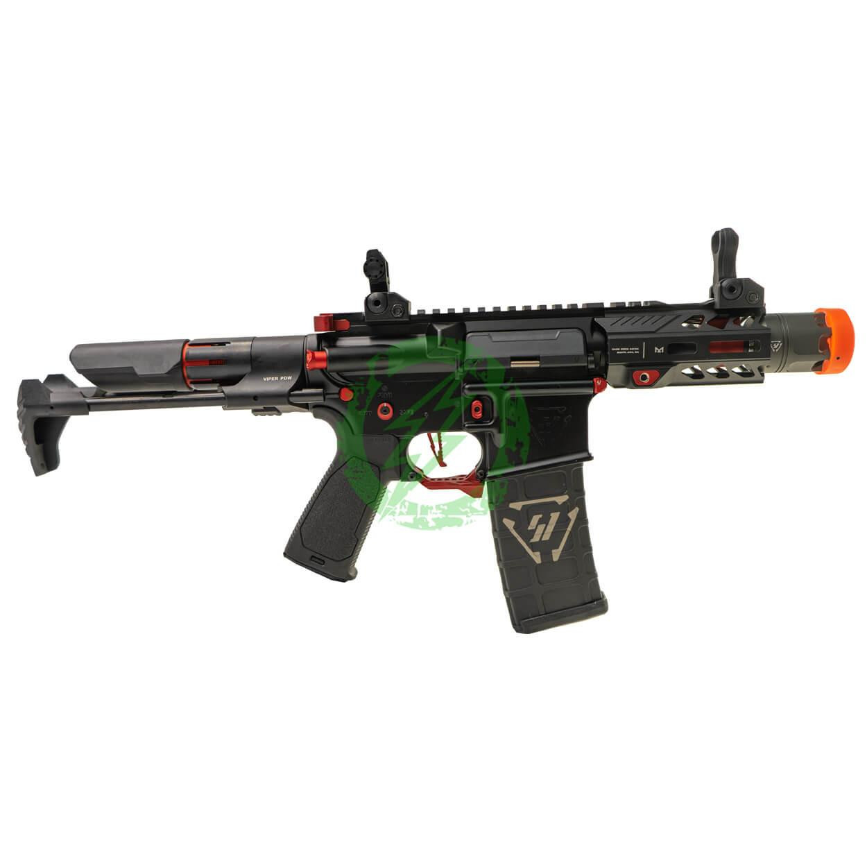  EMG Strike Industries Licensed Tactical Competition AEG w/ G&P V2 GATE Aster Gearbox | Red 