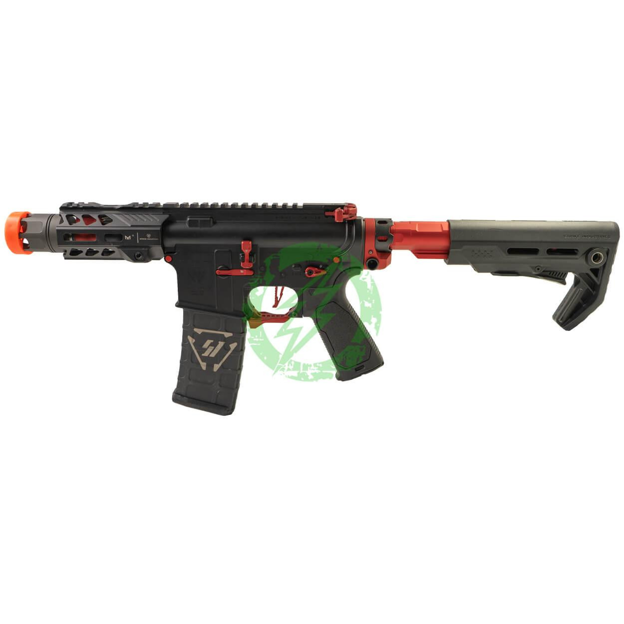  EMG Strike Industries Licensed Tactical Competition AEG w/ G&P V2 GATE Aster Gearbox | Red / CQB 
