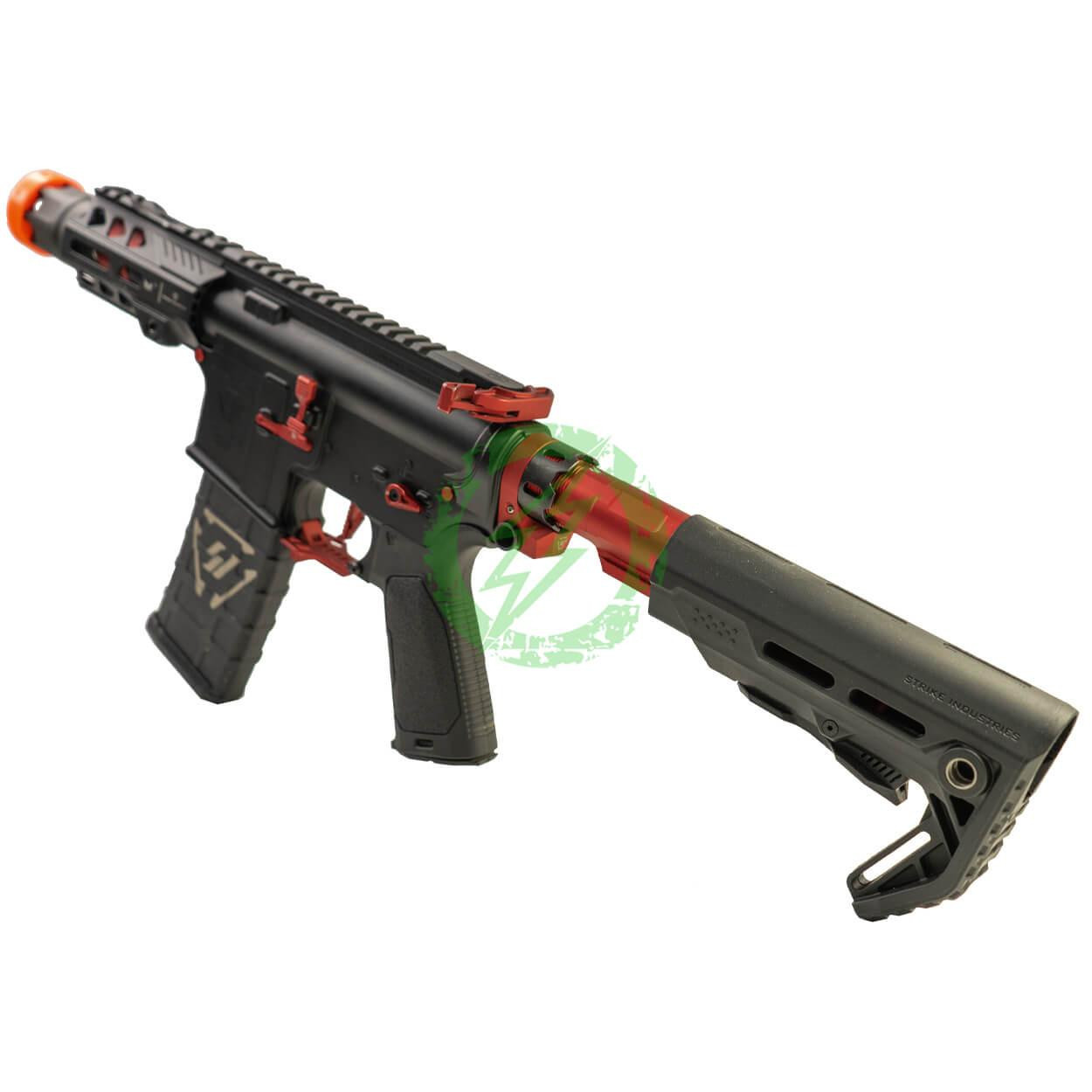  EMG Strike Industries Licensed Tactical Competition AEG w/ G&P V2 GATE Aster Gearbox | Red / CQB 