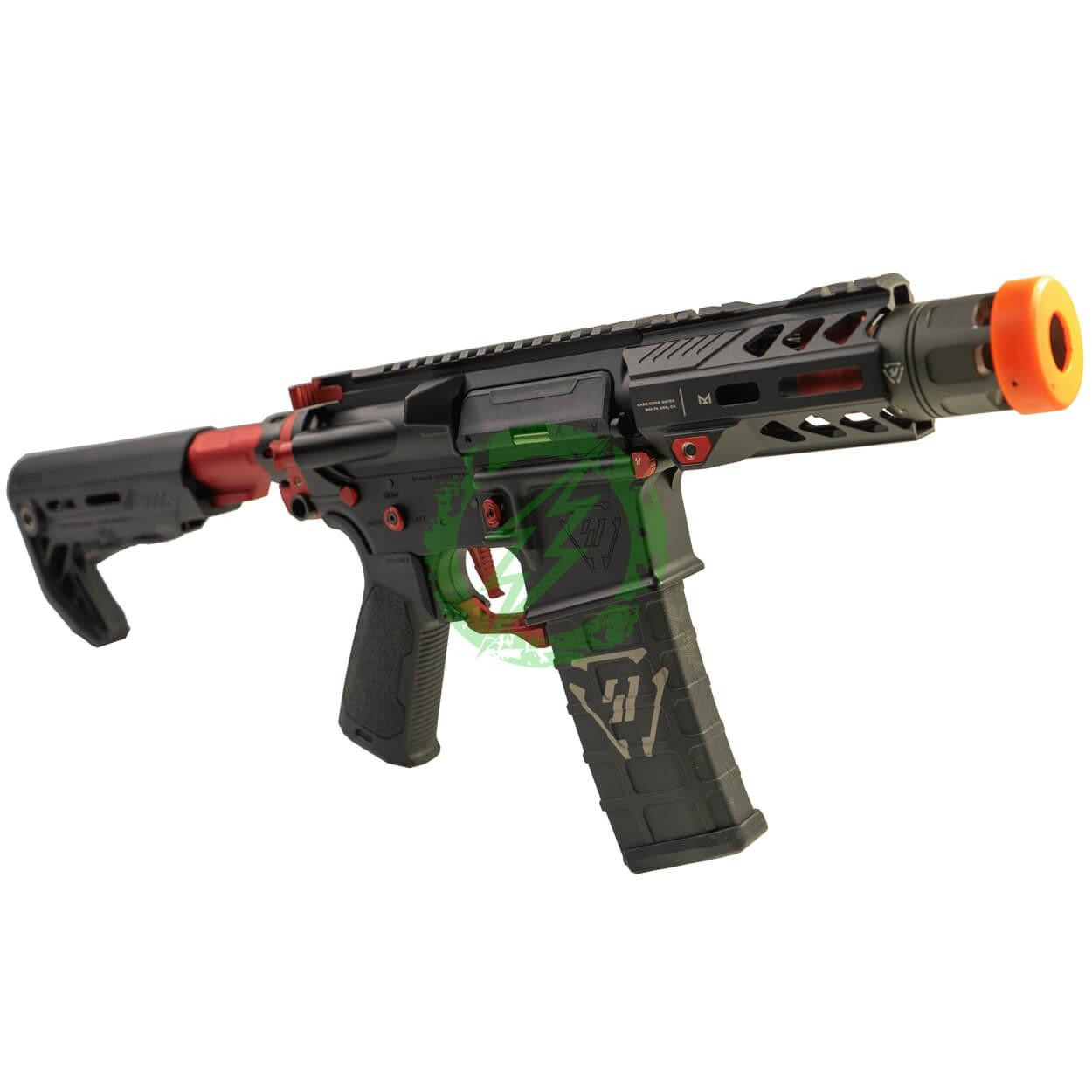  EMG Strike Industries Licensed Tactical Competition AEG w/ G&P V2 GATE Aster Gearbox | Red / CQB 