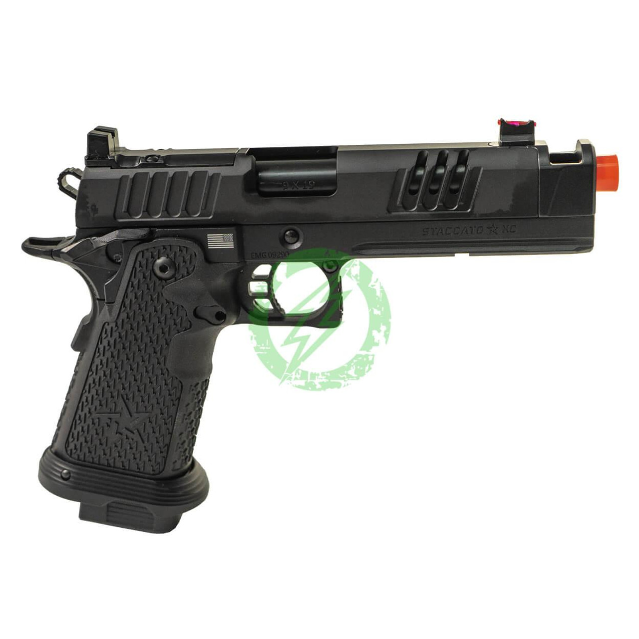 EMG Staccato XC 2011ジャング品 EMG Staccato Licensed XC 2011 Gas Blowback Airsoft Pistol