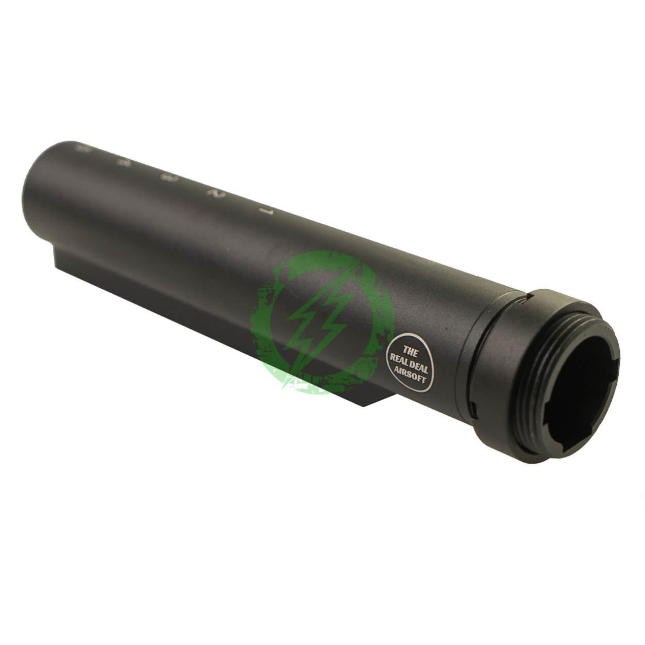 The Real Deal Airsoft Real Deal Buffer Tube V2 Spec Black 