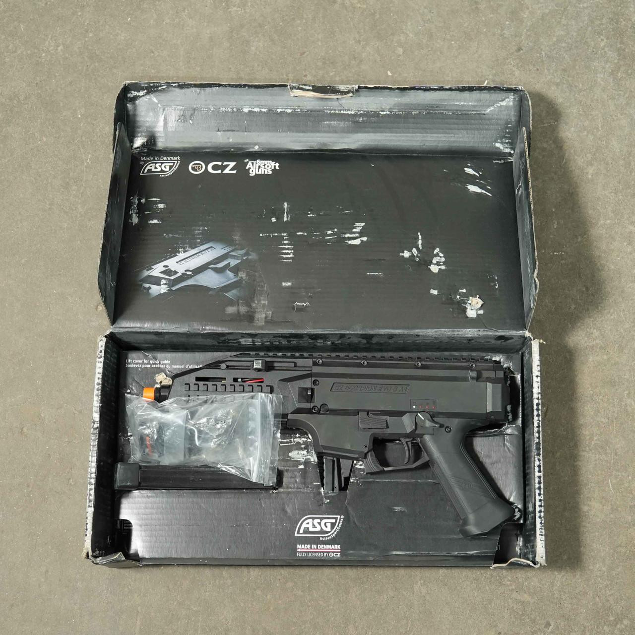 Action Sport Games (ASG) Open Box Action Sport Games CZ Scorpion EVO 3 A1 Proline AEG Airsoft Gun Black 