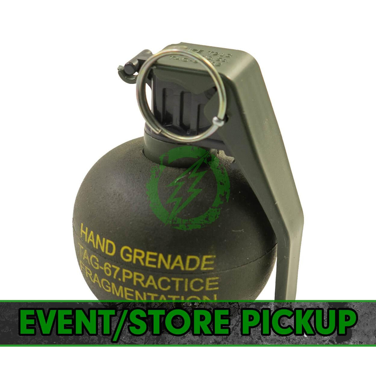 TAGinn | TAG-67PC (No BBs) Airsoft Grenades | Single | Event / Store Pickup 