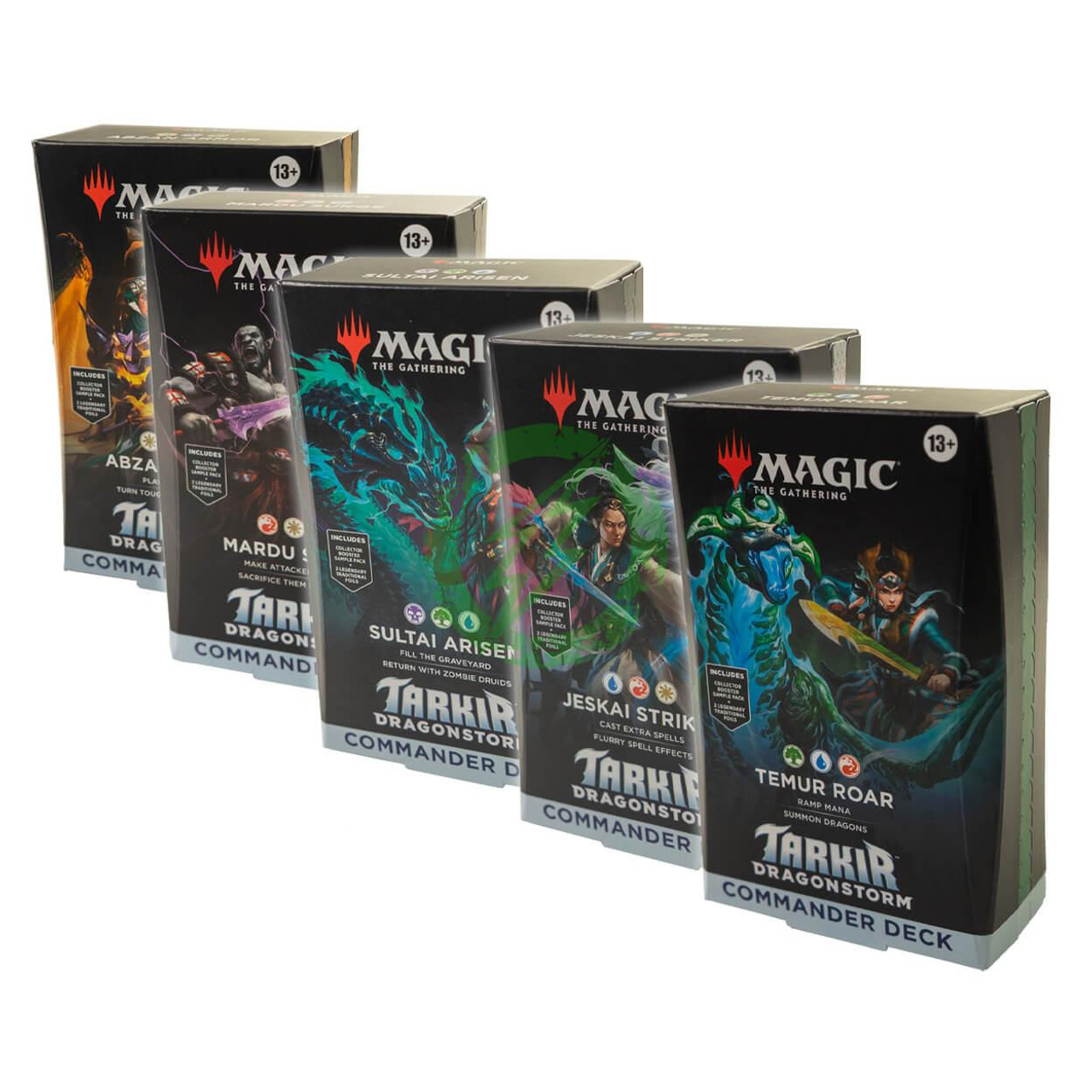  Magic the Gathering: Tarkir Dragonstorm Commander Decks 