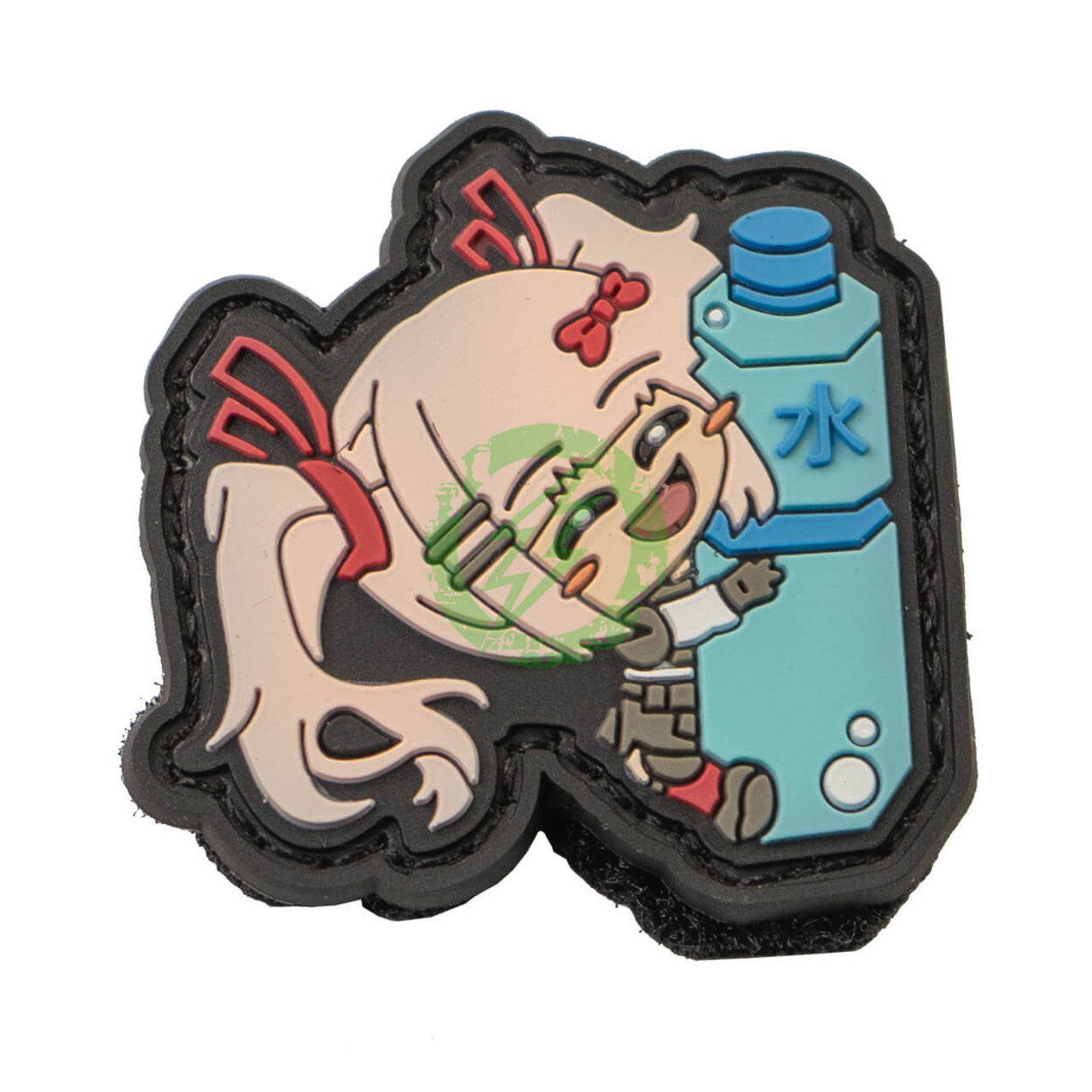KTactical Hydration Utility Waifu PVC Morale Patch Hook and Loop