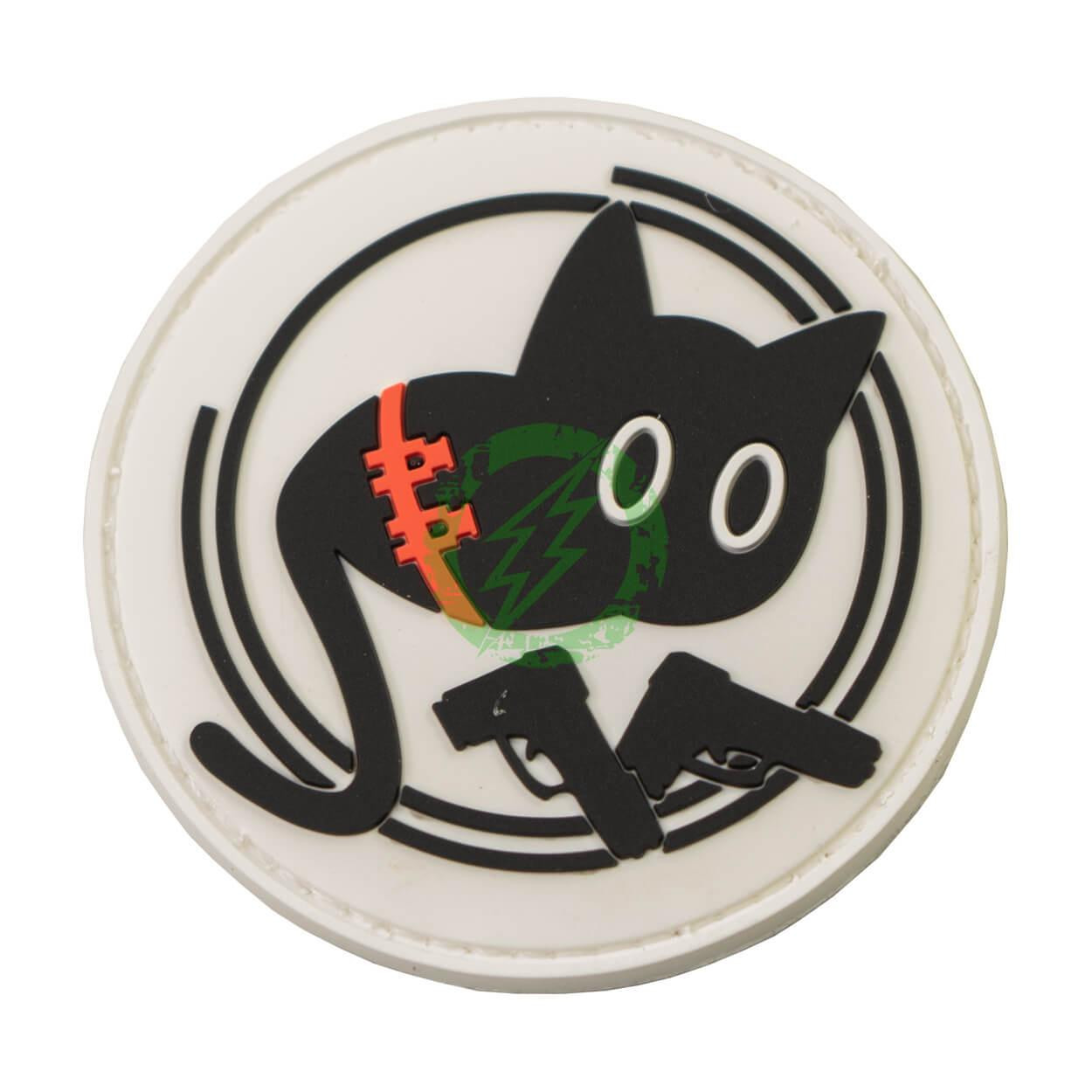  KTactical Squad Emblem CQB Tactical Anime Kawaii PVC Morale Patch Hook and Loop 