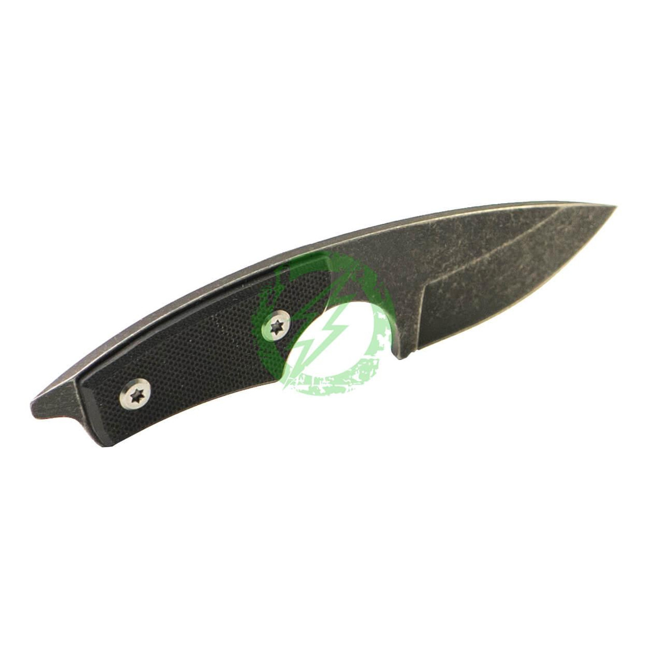  KTactical EDC Small 1.5" Fixed Blade Tactical Knife with Kydex Battle Belt Mounted Holster 