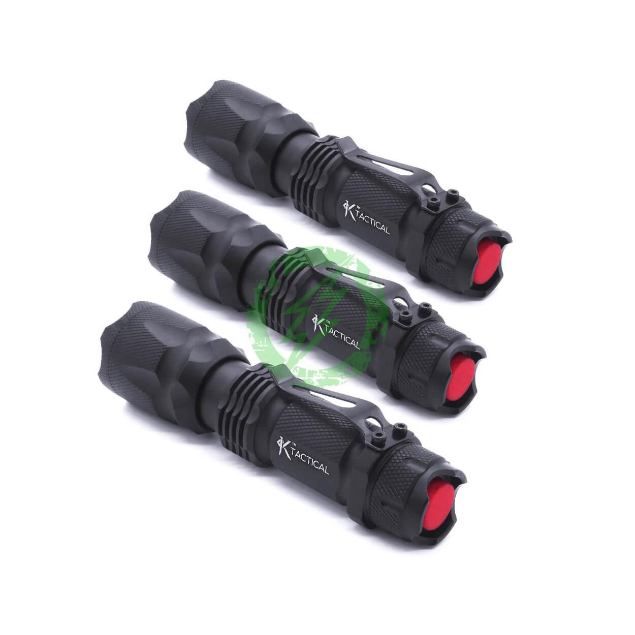  KTactical - Tactical LED Flashlight with Belt Clip 