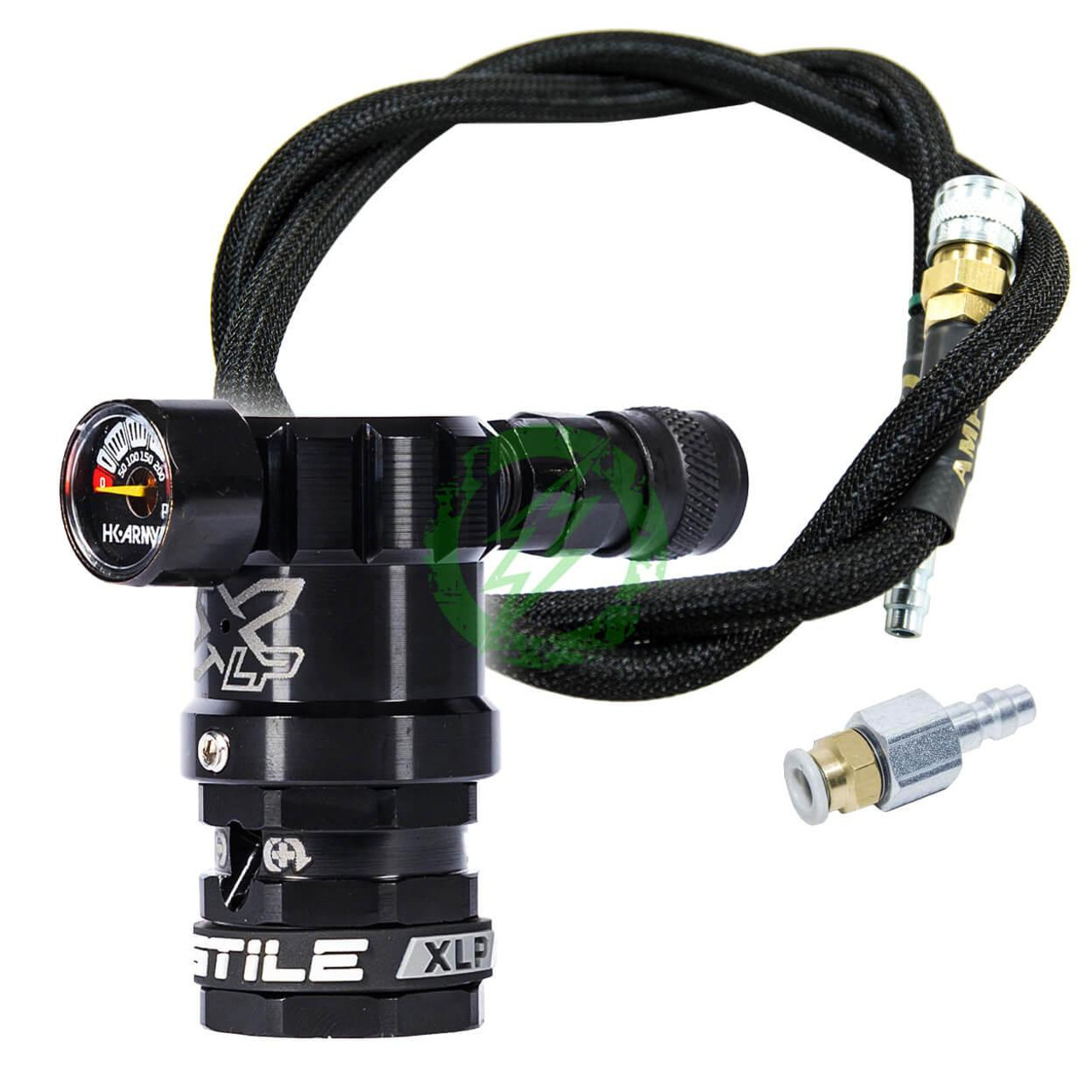 HK Army Amped Custom HPA | HK Army Hostile XLP Air Rig w/ Amped Line 
