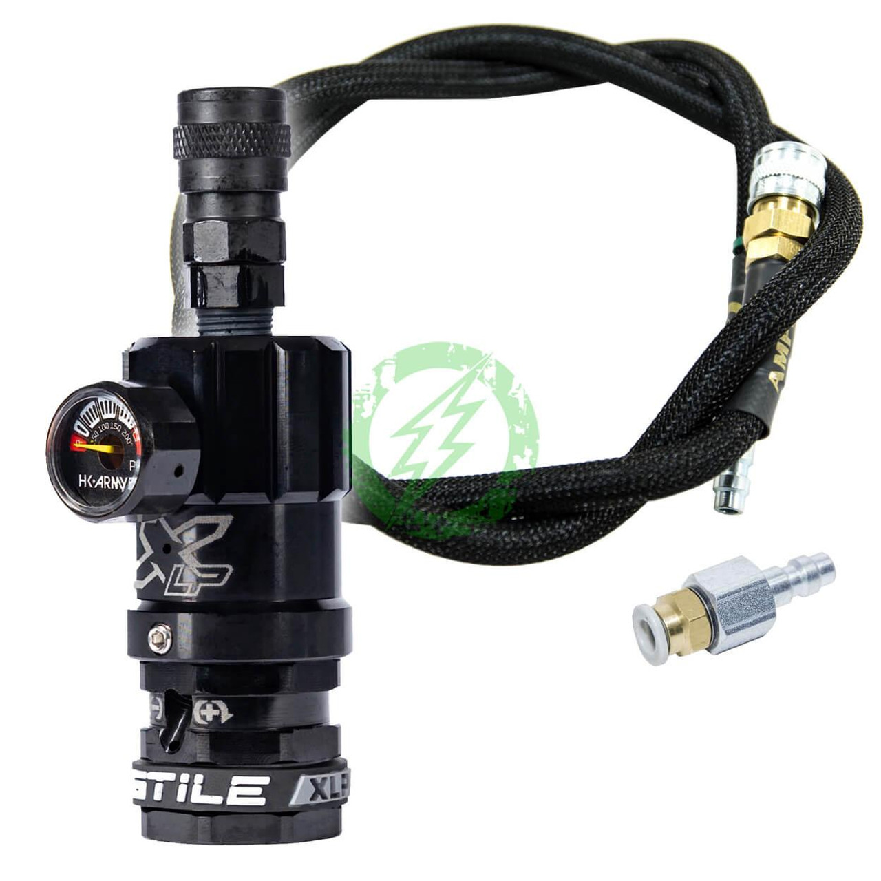 HK Army Amped Custom HPA | HK Army Hostile XLP Air Rig w/ Amped Line 