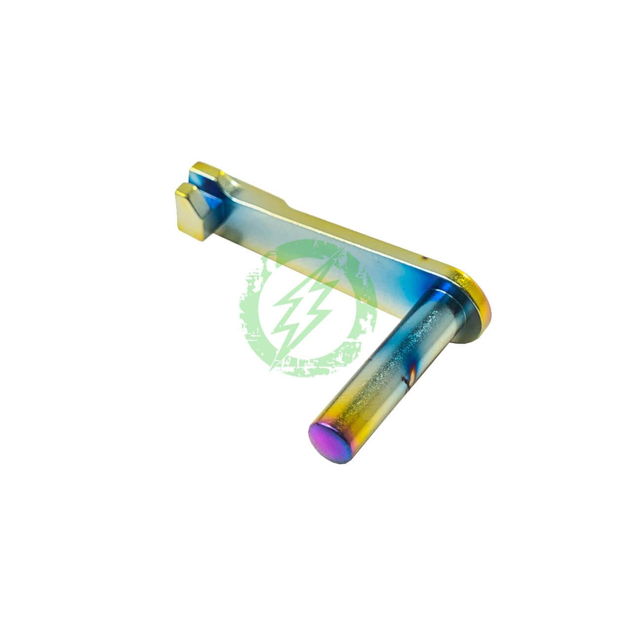 LA Capa Customs / LA Innovations LA CAPA Customs | Aluminum Slide Stop for Hi-Capa (Rainbow) 