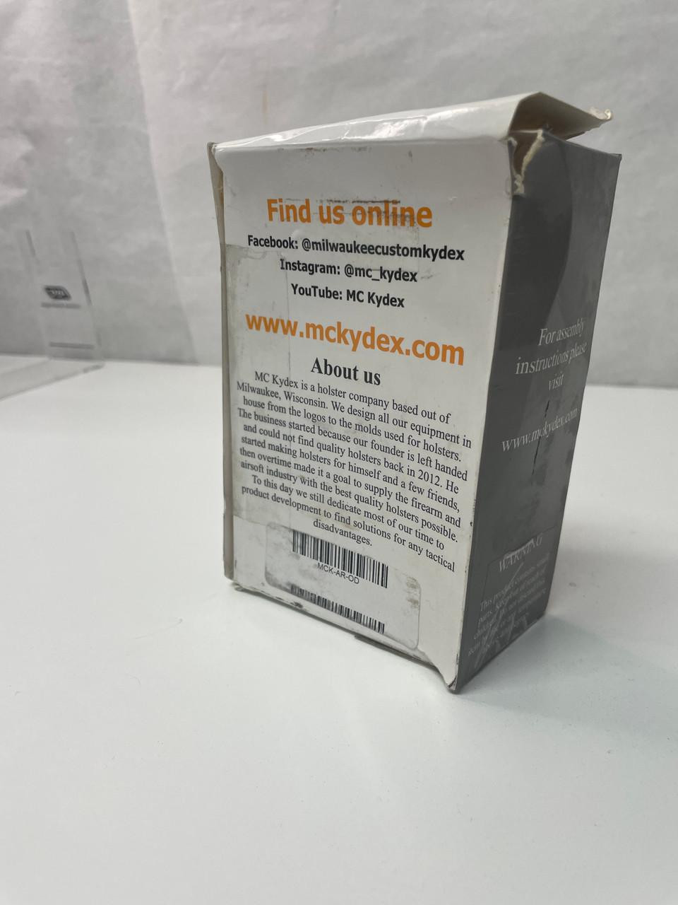 MC Kydex Open Box - MC Kydex Universal M4 Magazine Carrier | Olive Drab 