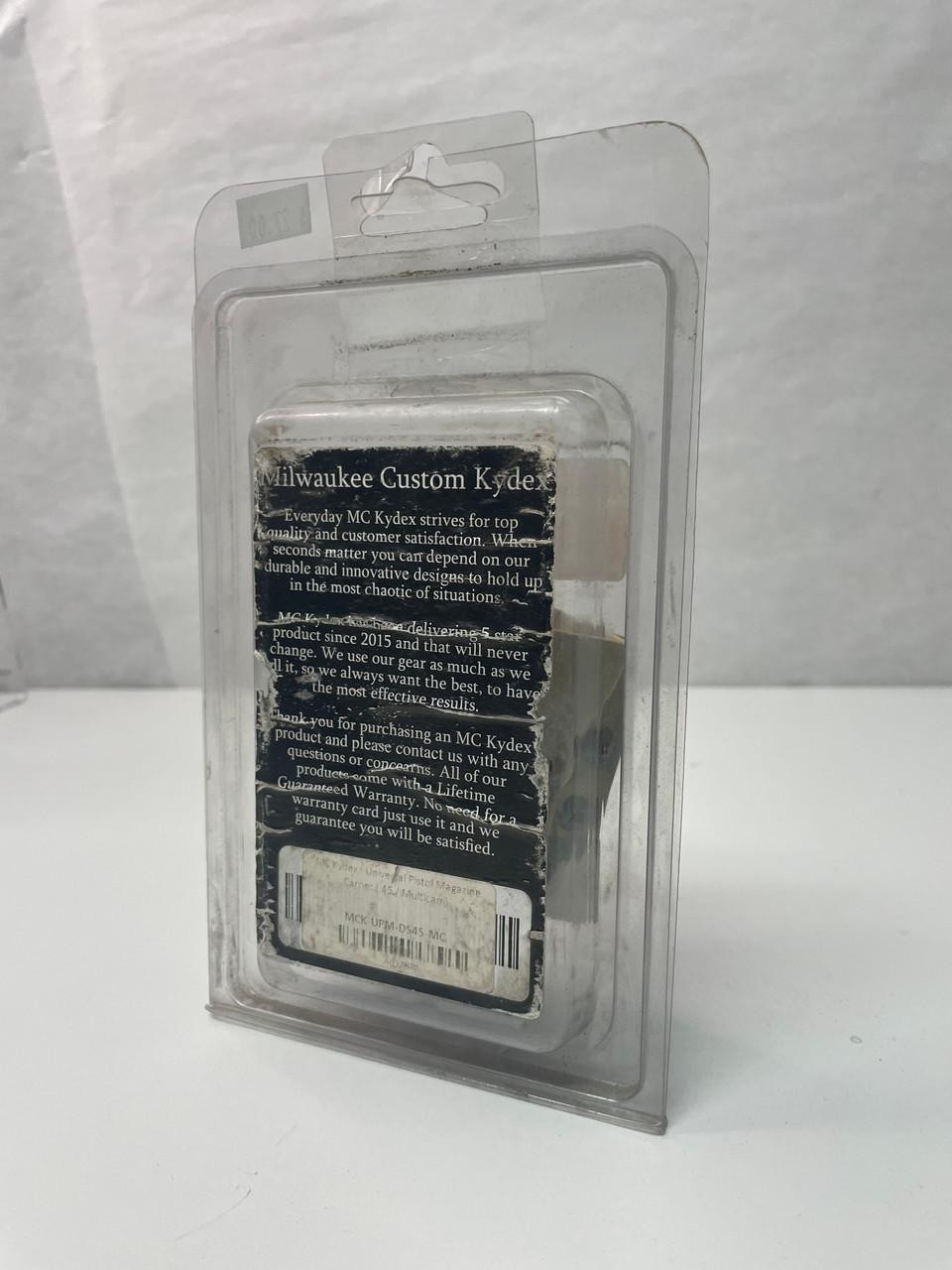 MC Kydex Open Box - MC Kydex Universal Pistol Magazine Carrier .45 / Multicam 