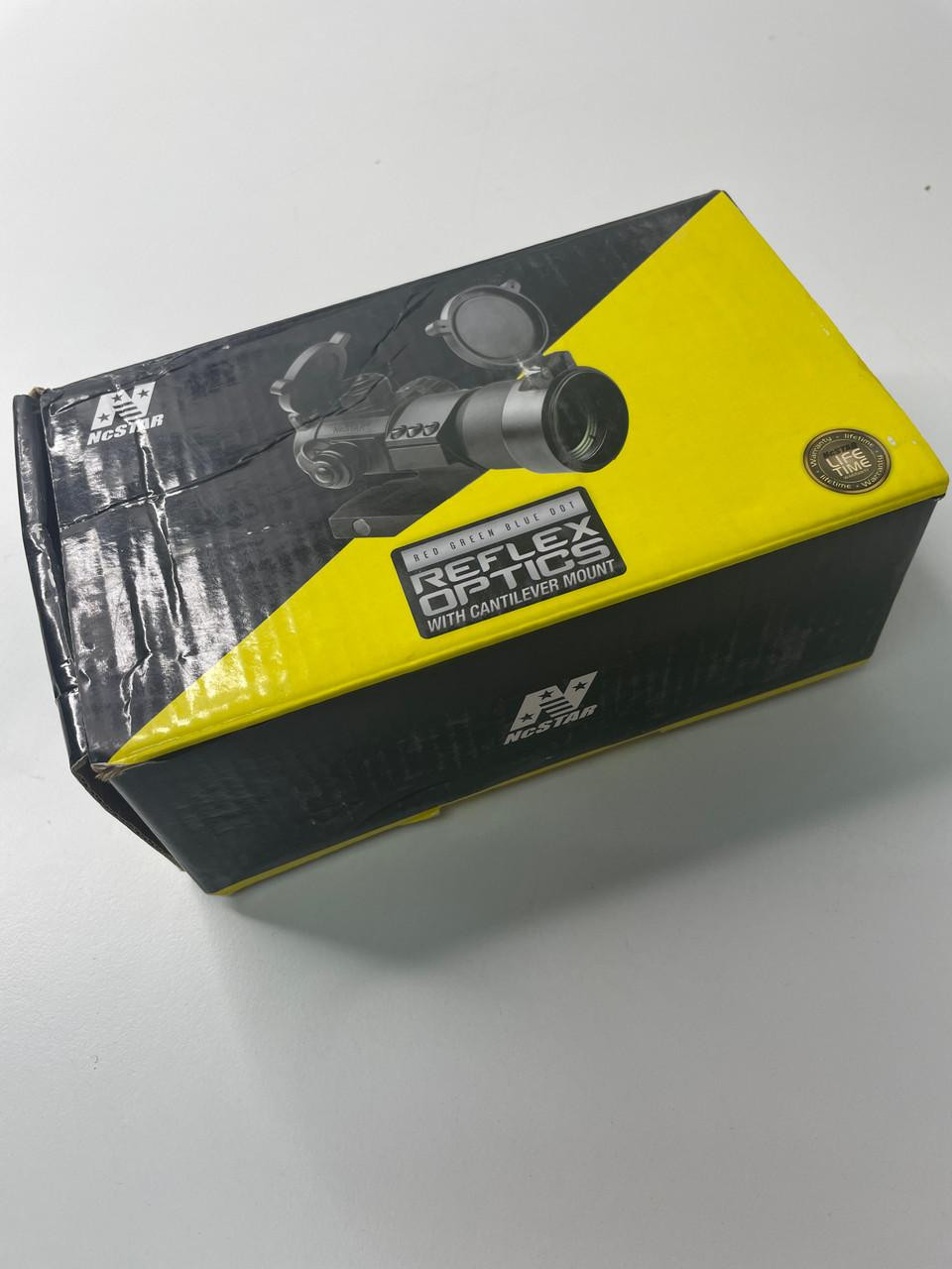 NC Star Open Box - NC Star 35mm Red/Grn/Blue Dot Tube Reflex Optic Black 