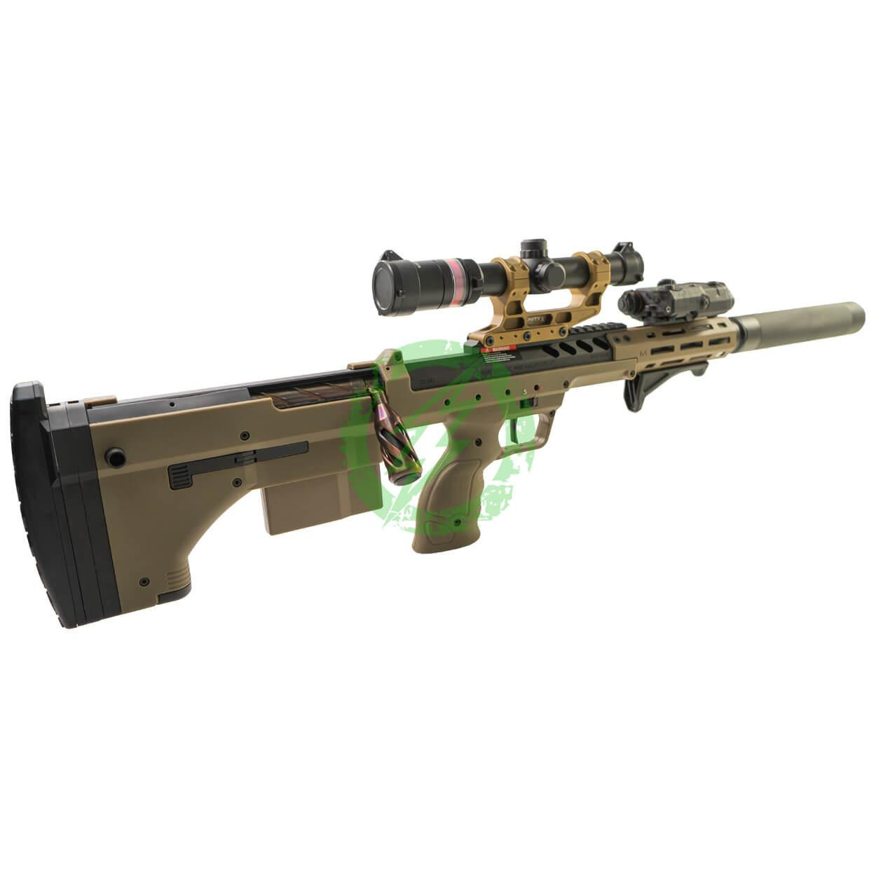 Redwolf MAXX SILVERBACK SRS 超精密 チャンバー Mantis Silverback SRS Sport FDE Build by Amped Airsoft