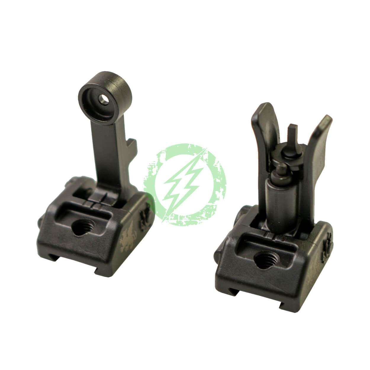  PTS Griffin Armament Modular Back Up Iron Sight Set | Black 
