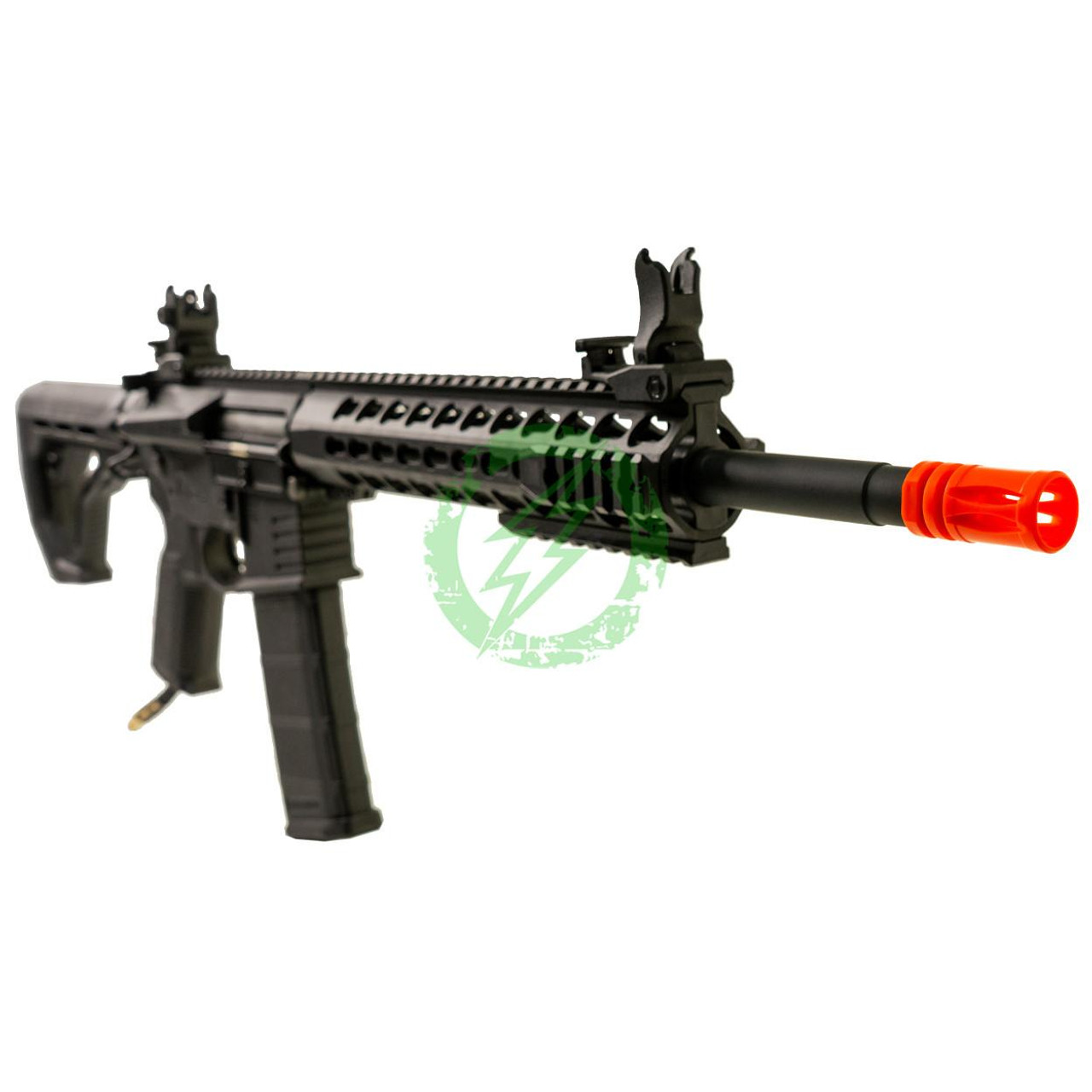 Amped Builds Amped Custom Affordable Series - Delta Armory x Back Draft M4 KeyMod 10" Charlie 