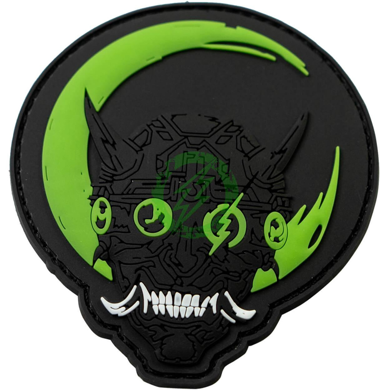 Amped Airsoft Amped Patch ONI PVC Velcro Patch | Blackout Glow Limited Edition | 2.25" 