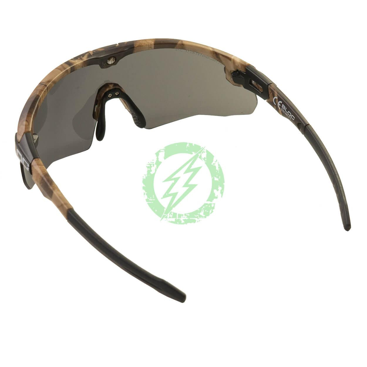  BLOC Tactical LYNX 3 Lens Complete Set | Black Frame with Grey, Orange, Clear Lens, Soft Case & Hard Case 