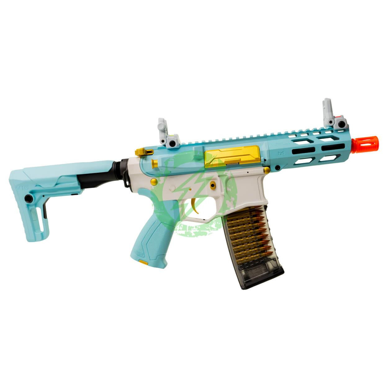 G&G CM16 Batto CQB Airsoft AEG (Black, Taffy Pink, Macaron)