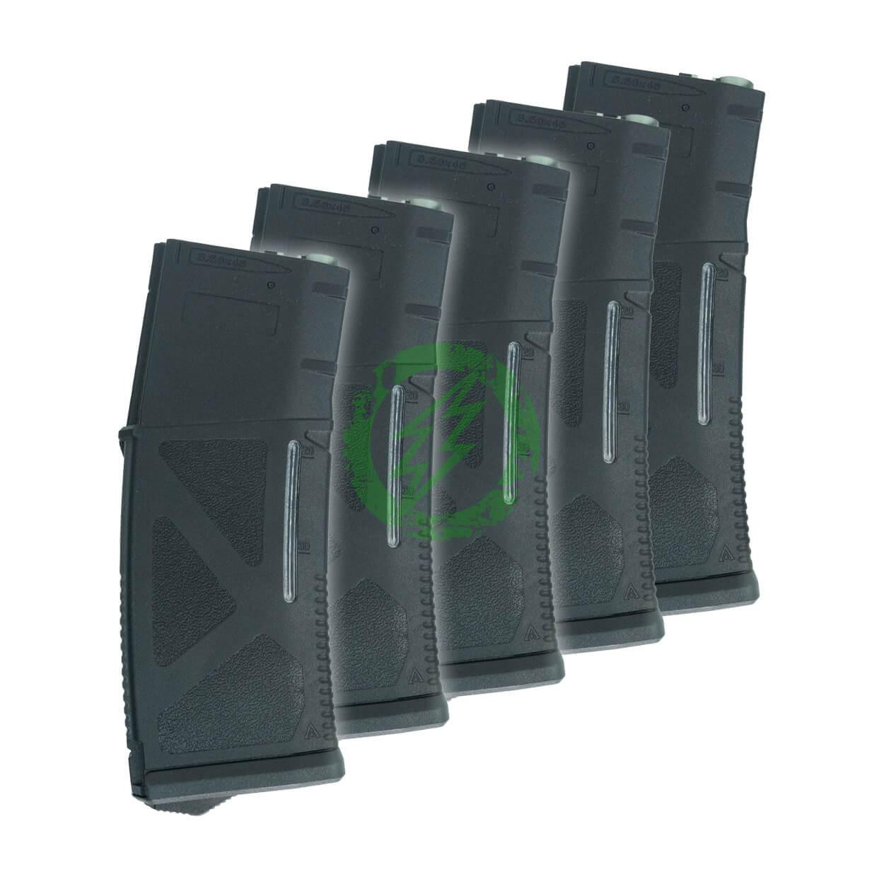 Arcturus AR MOD1 EMM Mid-Cap Airsoft Magazine M4 (Pack of 5)