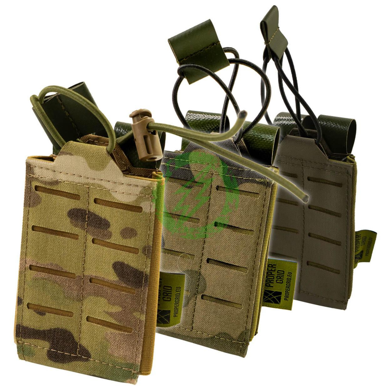  Proper Grid Tactical | Laser Cut AK / AR-15 Magazine Pouch 