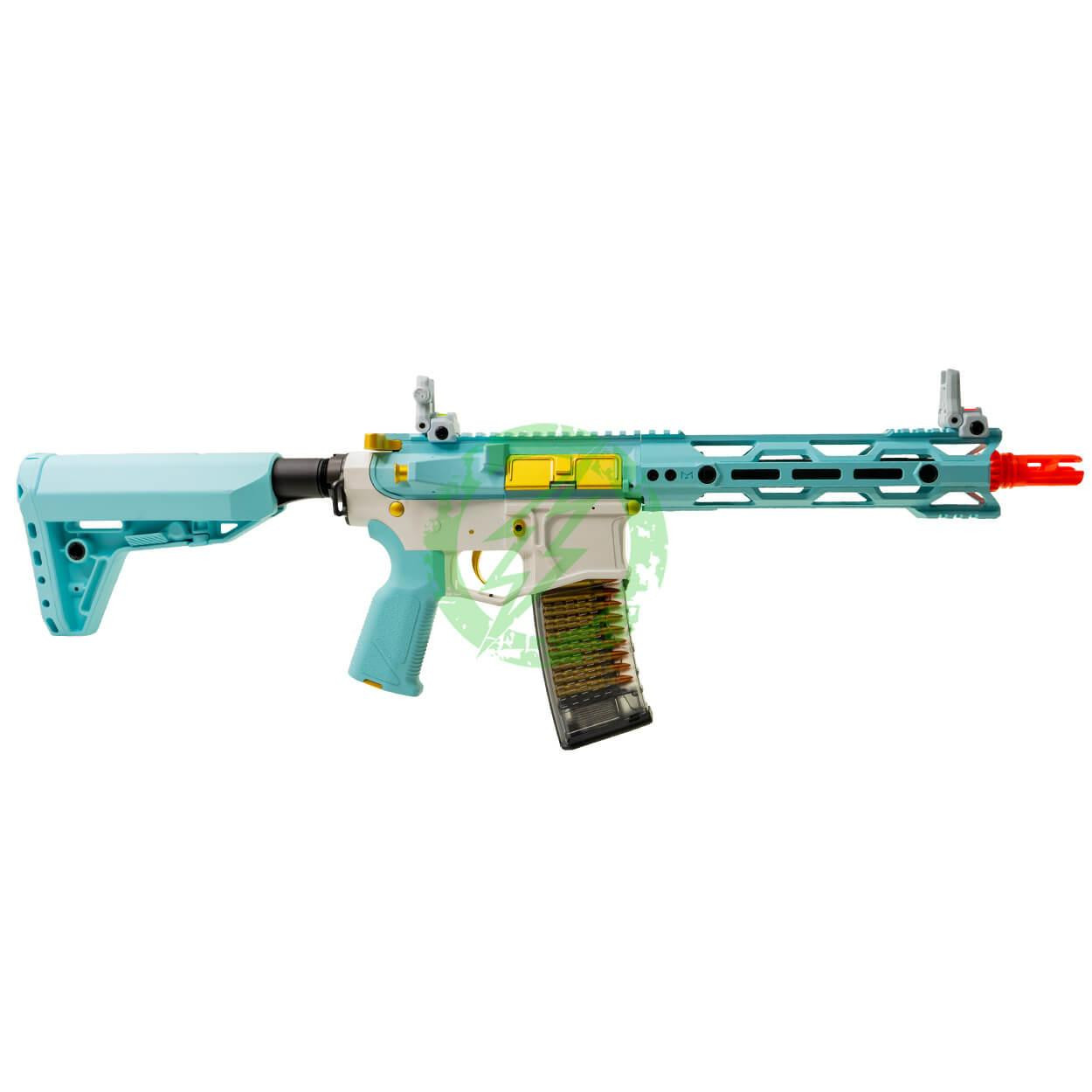 G&G CM16 Stealth 556 Airsoft Rifle | Taffy Pink / Macaron Blue