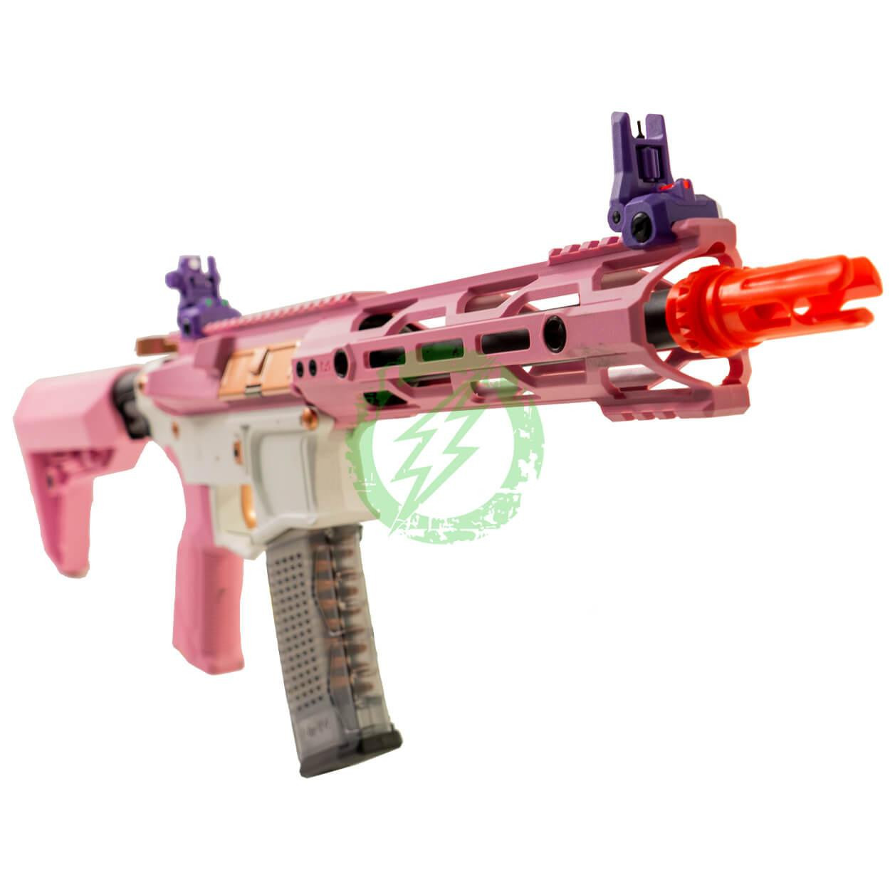 G&G CM16 Stealth 556 Airsoft Rifle | Taffy Pink / Macaron Blue