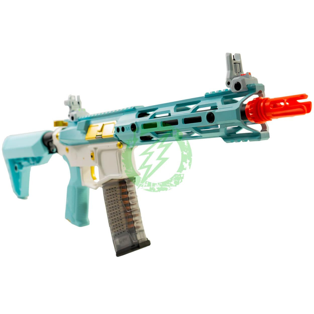 G&G CM16 Stealth 556 Airsoft Rifle | Taffy Pink / Macaron Blue