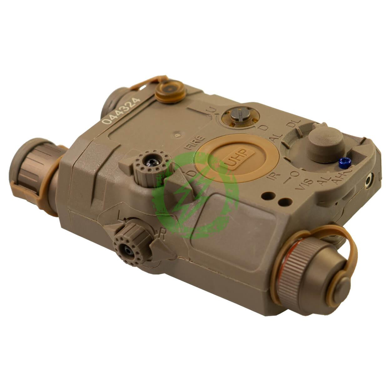  Atlas Custom Works | LA-5C Illuminator w/ Flashlight, Visible and IR Green Laser PEQ-15 