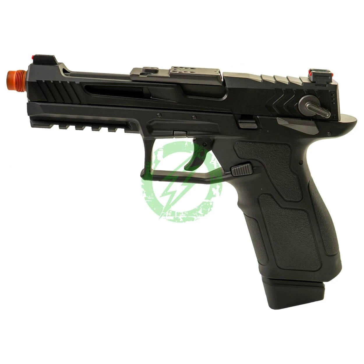 Lancer Tactical | LTX Competition Gas Blowback Airsoft Pistol (Black)