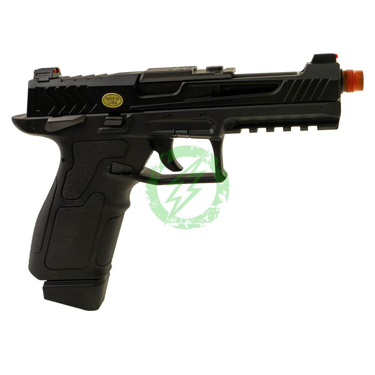 Lancer Tactical | LTX Competition Gas Blowback Airsoft Pistol (Black)