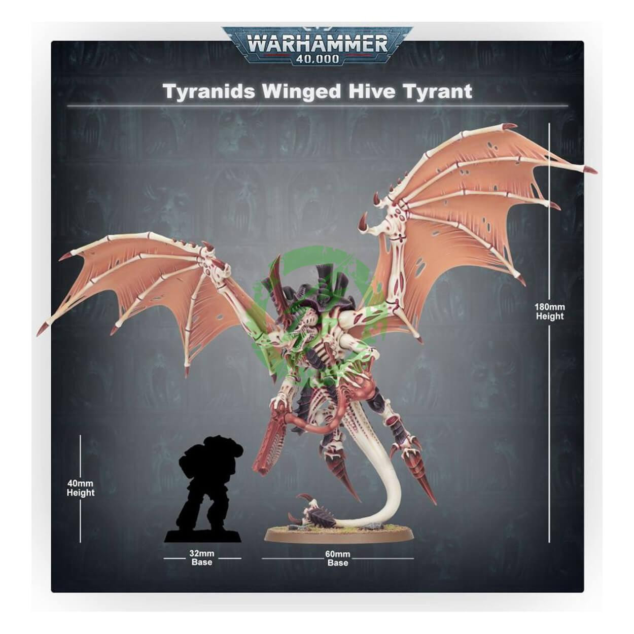  Games Workshop | Warhammer 40k Tyranids: Winged Hive Tyrant 