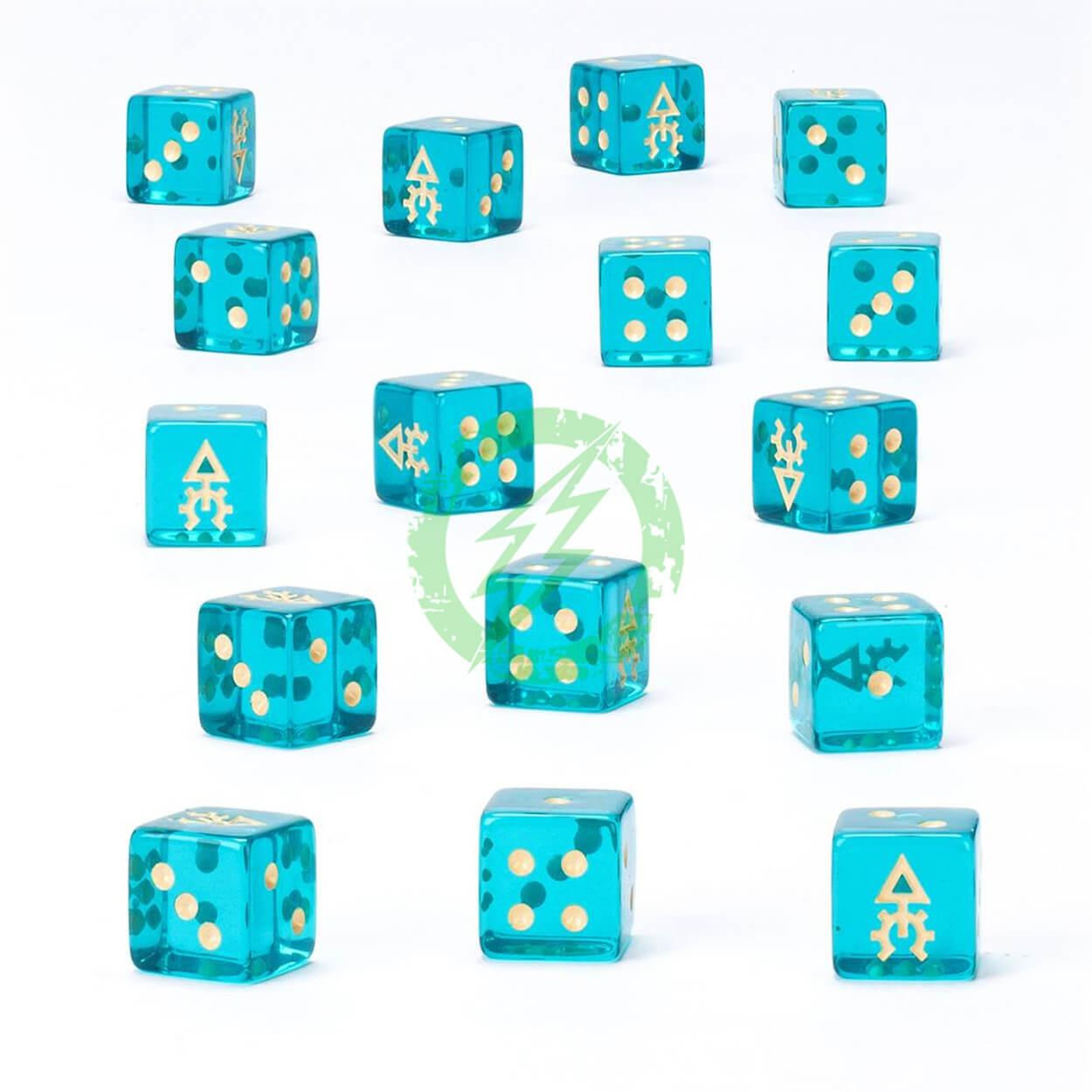  Games Workshop | Warhammer 40k Corsairs Dice | Red and Aeldari 